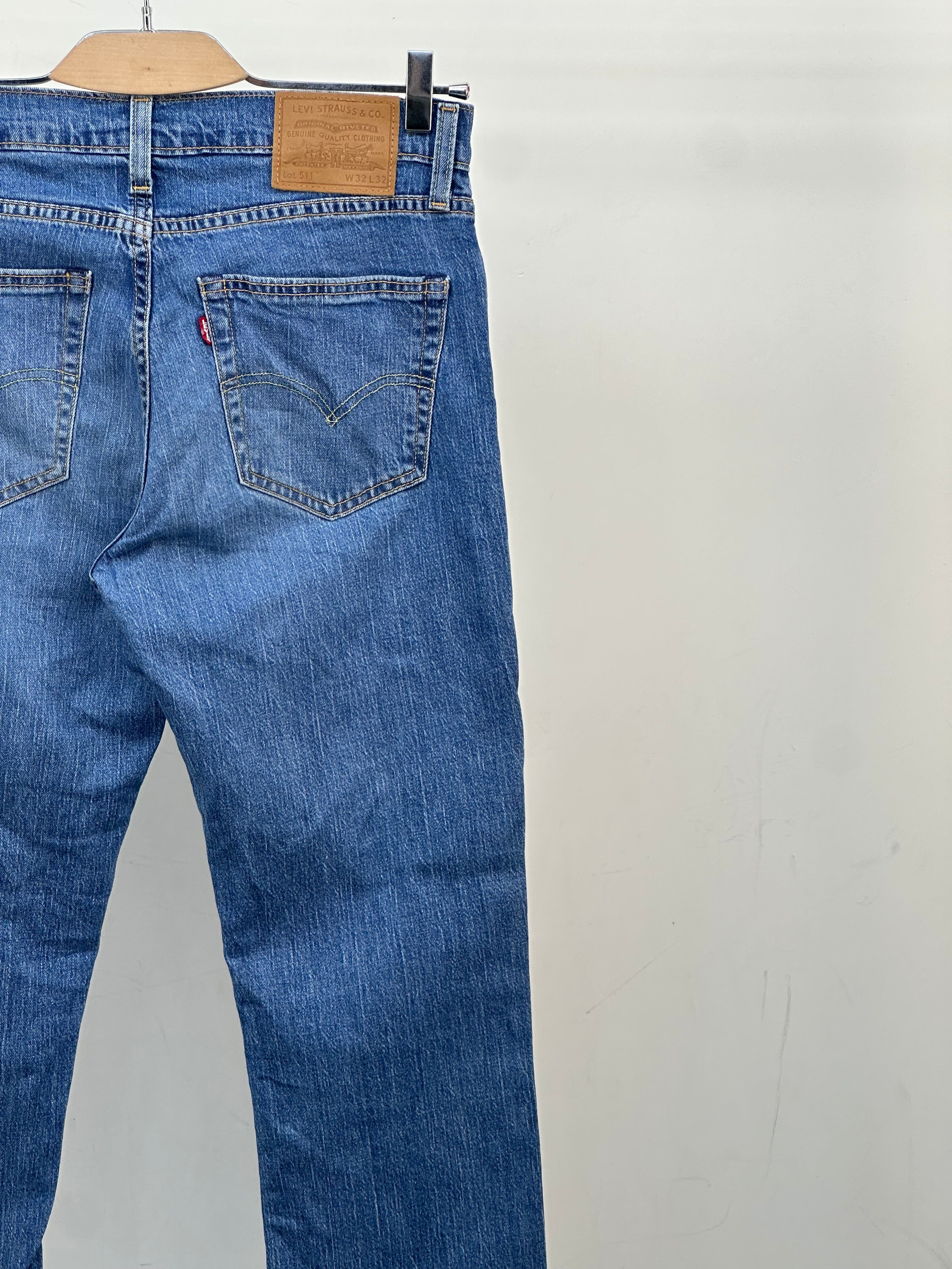 LEVI'S 511 SLIM FIT TAGLIA: 46 ITA = W32 L32