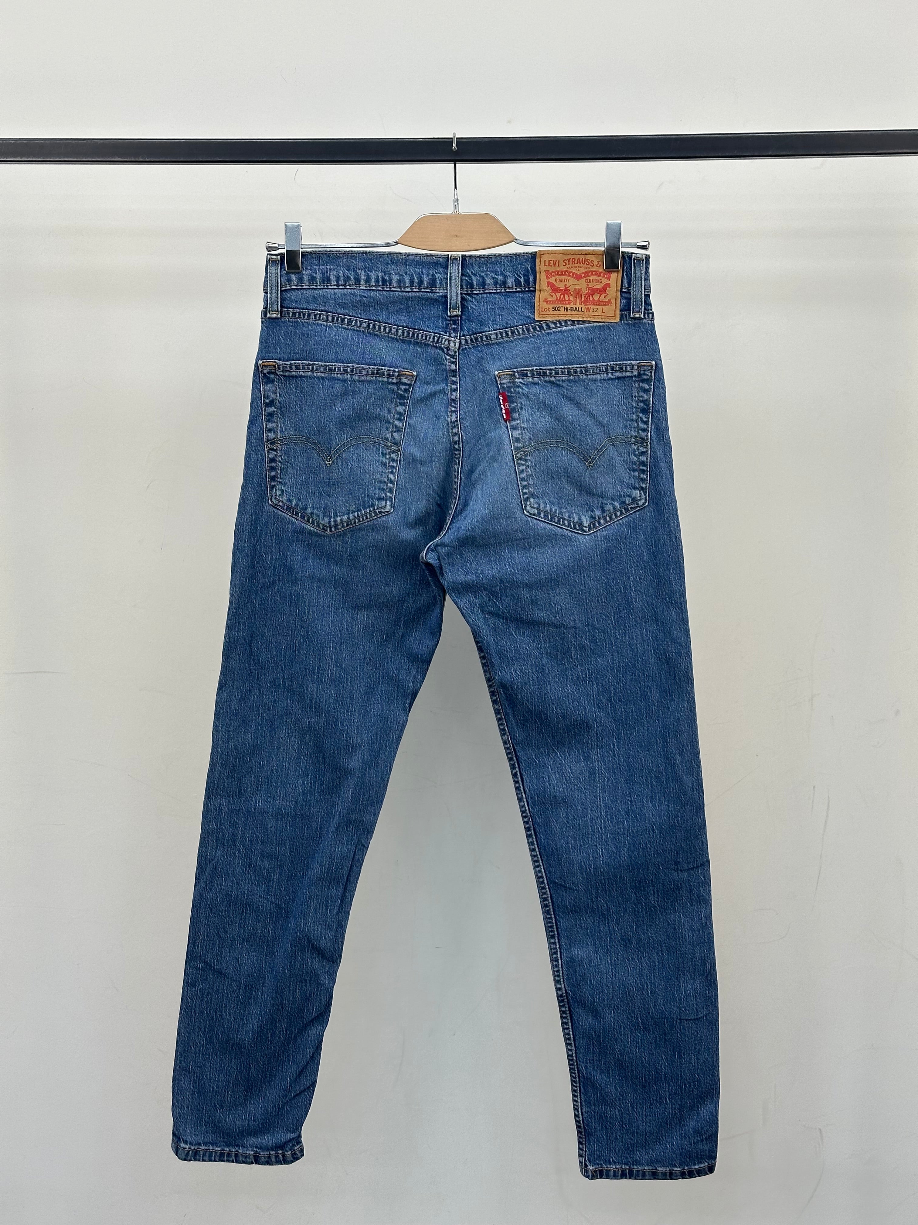 LEVI'S 502 HI-BALL TAGLIA: 46 ITA = W32 L34
