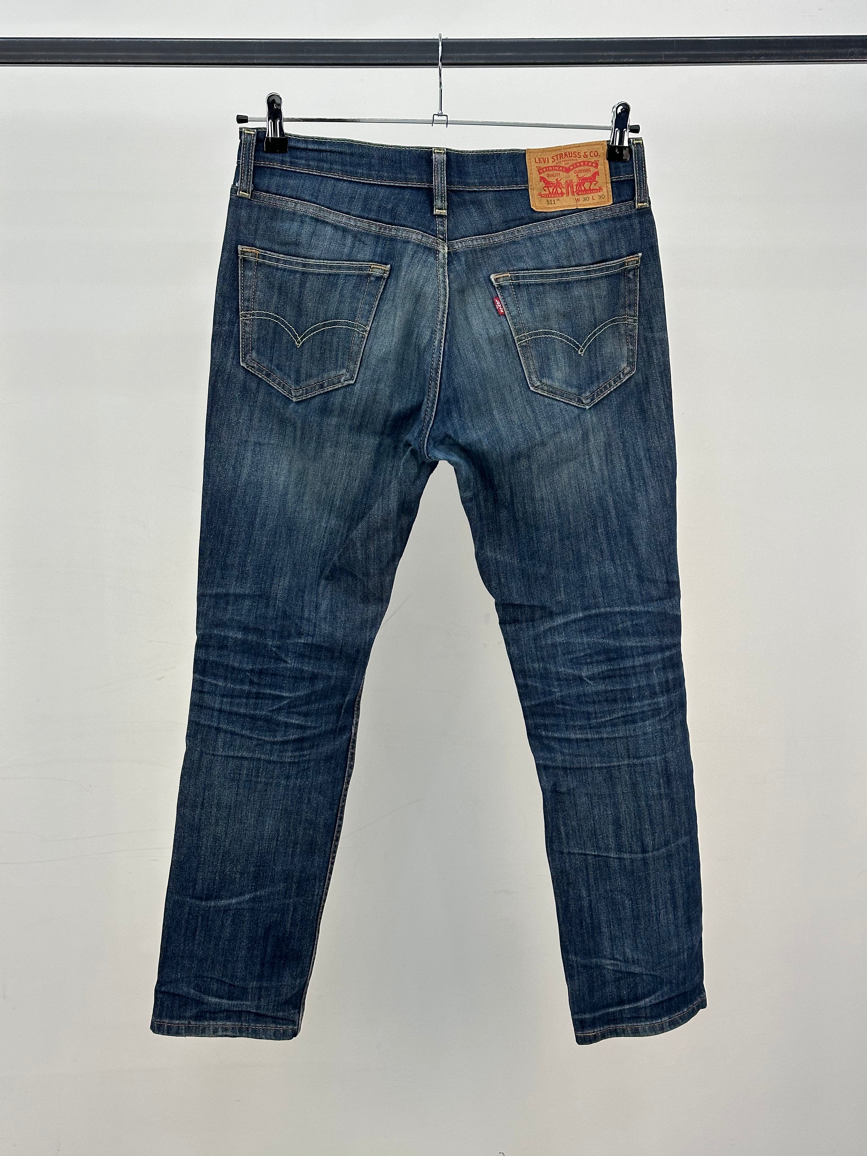 LEVI'S 511 SLIM TAGLIA: 44 ITA = W30 L30