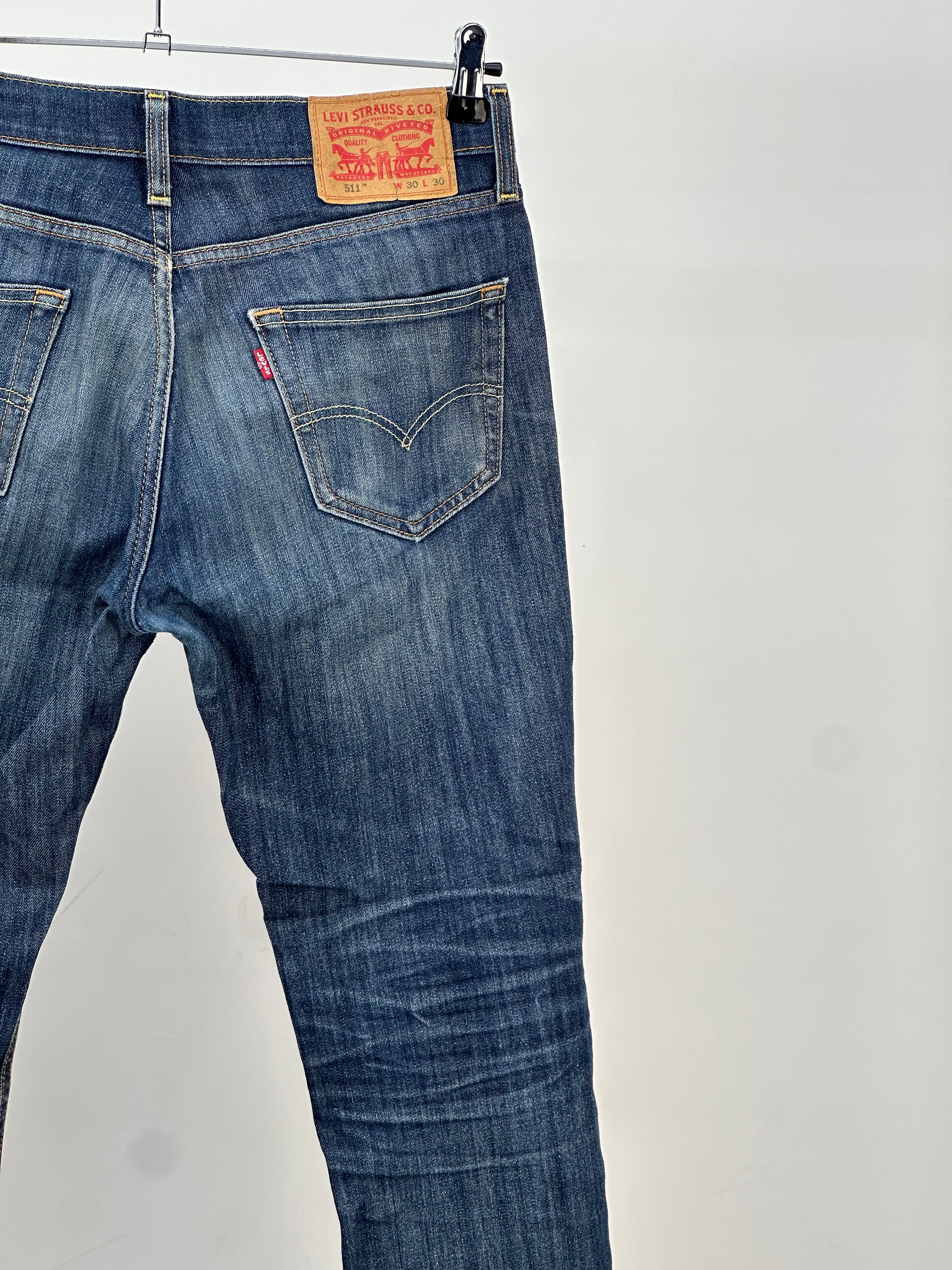 LEVI'S 511 SLIM TAGLIA: 44 ITA = W30 L30