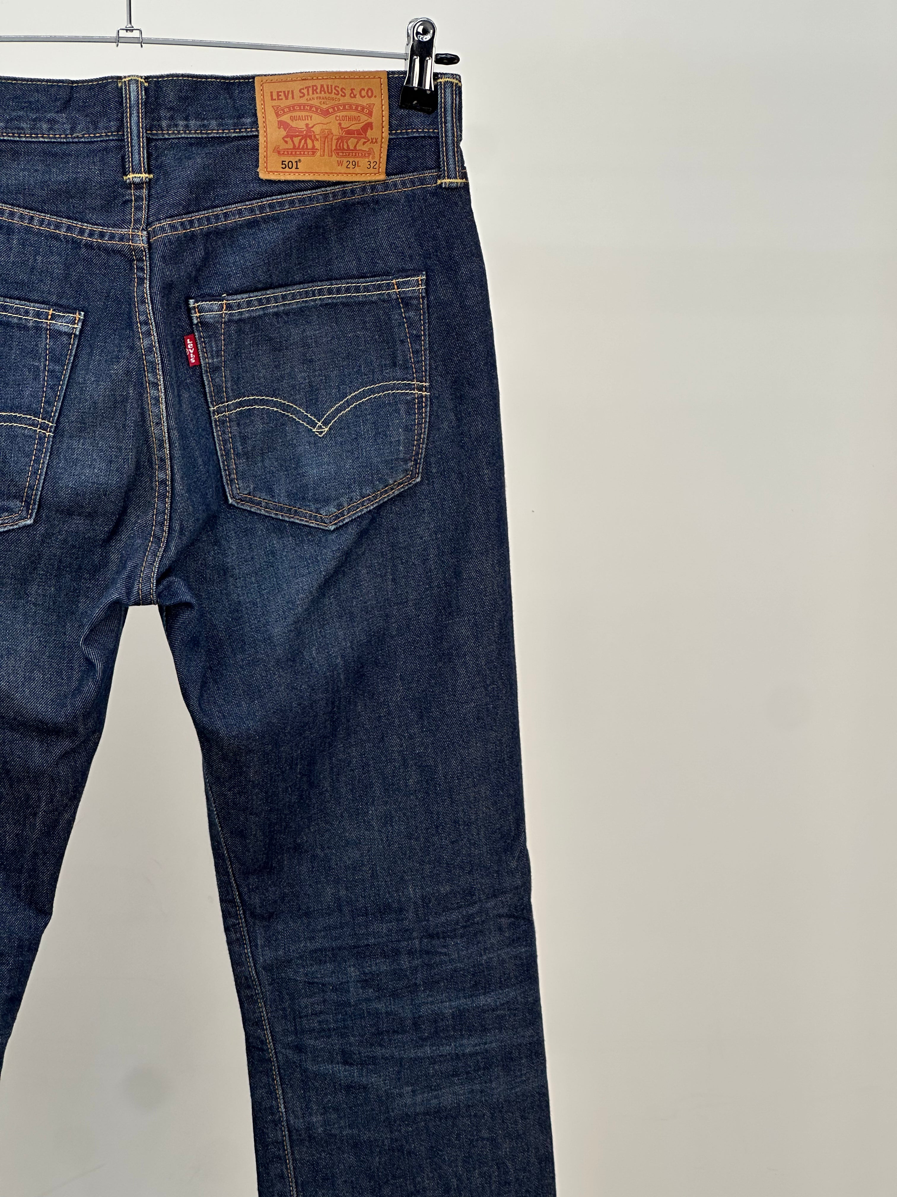 LEVI'S 501 TAGLIA: 43 ITA = W29 L 32