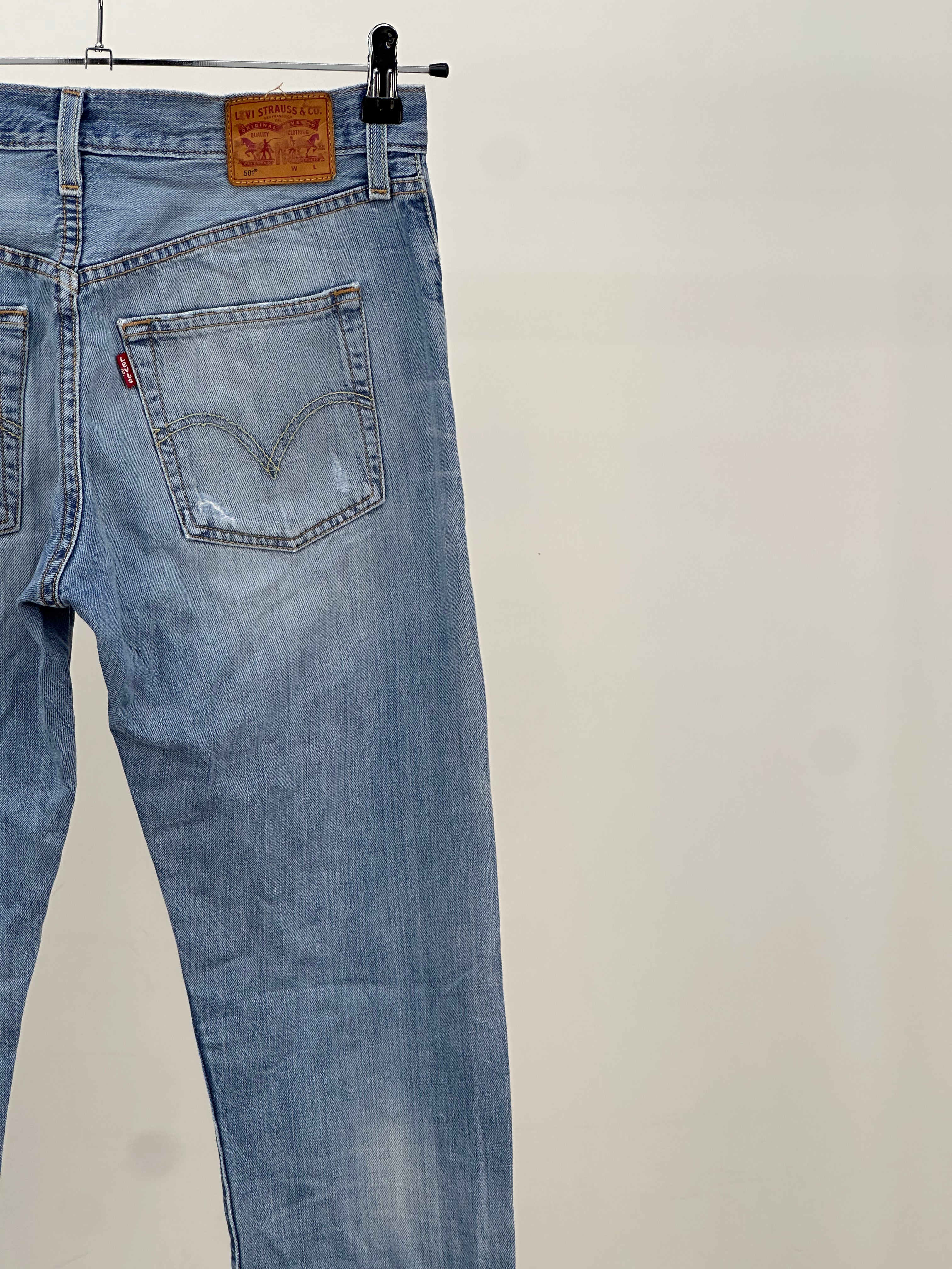LEVI'S 501 TAGLIA: 40 ITA = W26 L32