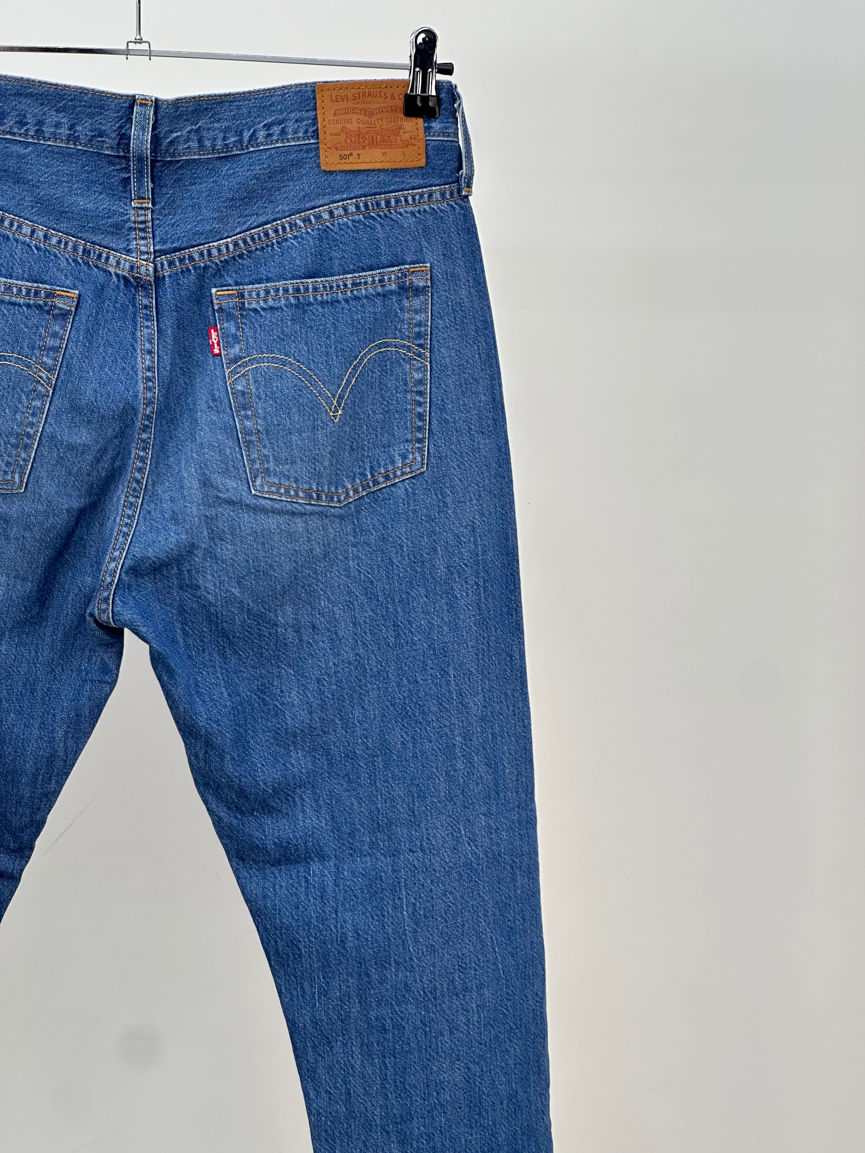 LEVI'S 501T TAGLIA: 42 ITA = W28 L28