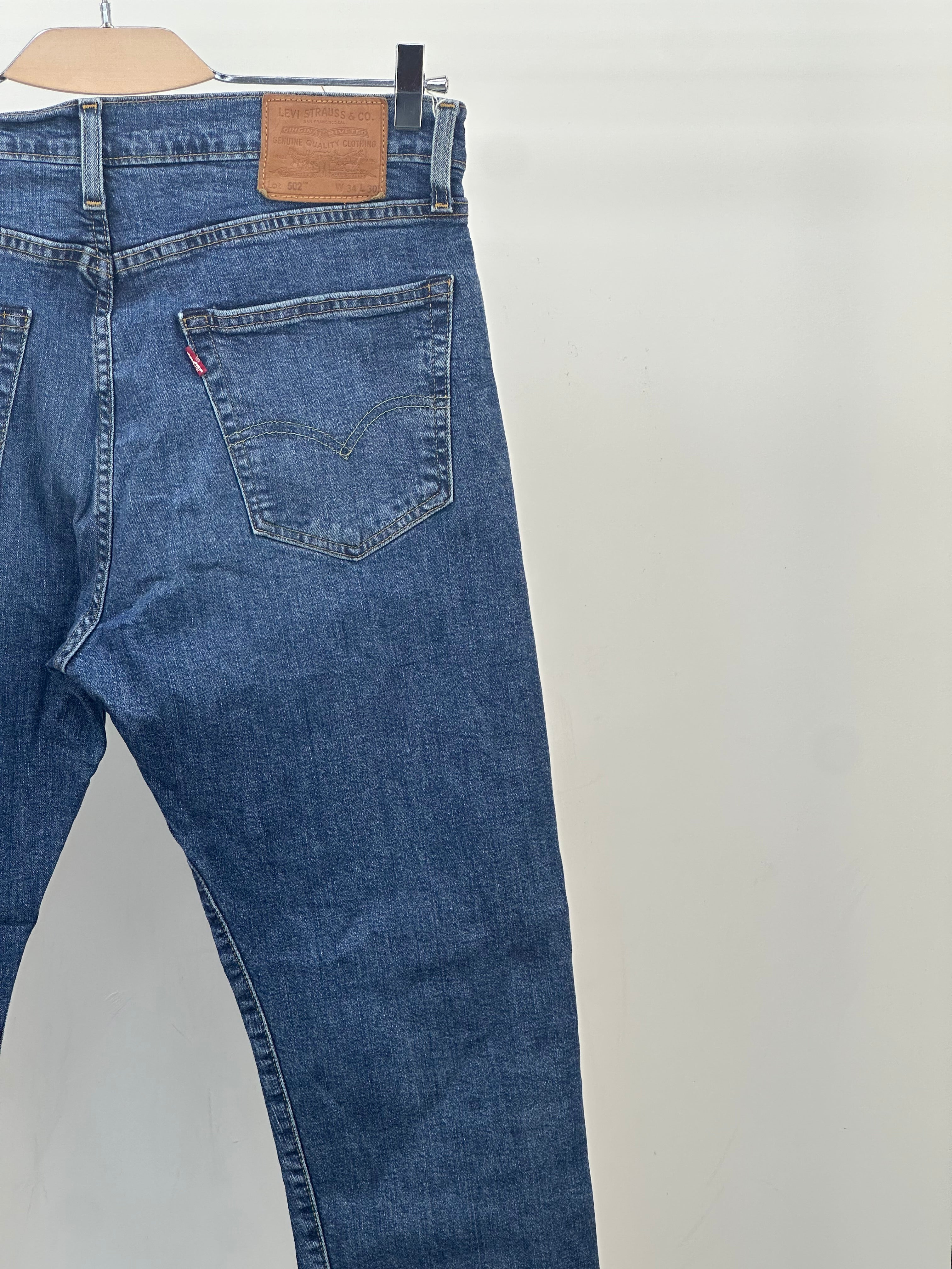 LEVI'S 502 SLIM FIT TAGLIA: 48 ITA = W34 L30