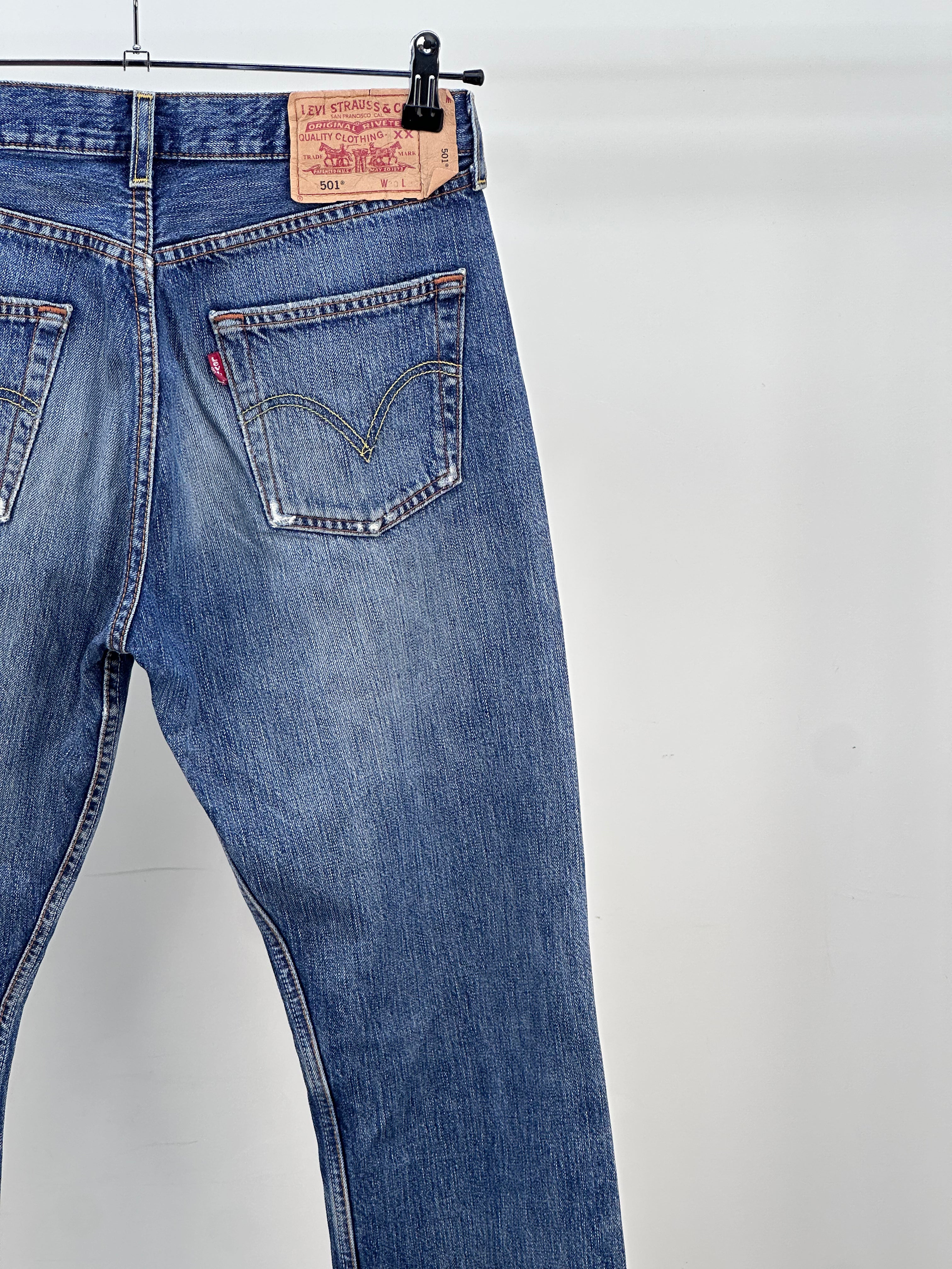 LEVI'S 501 TAGLIA : 44 ITA = W30 L32