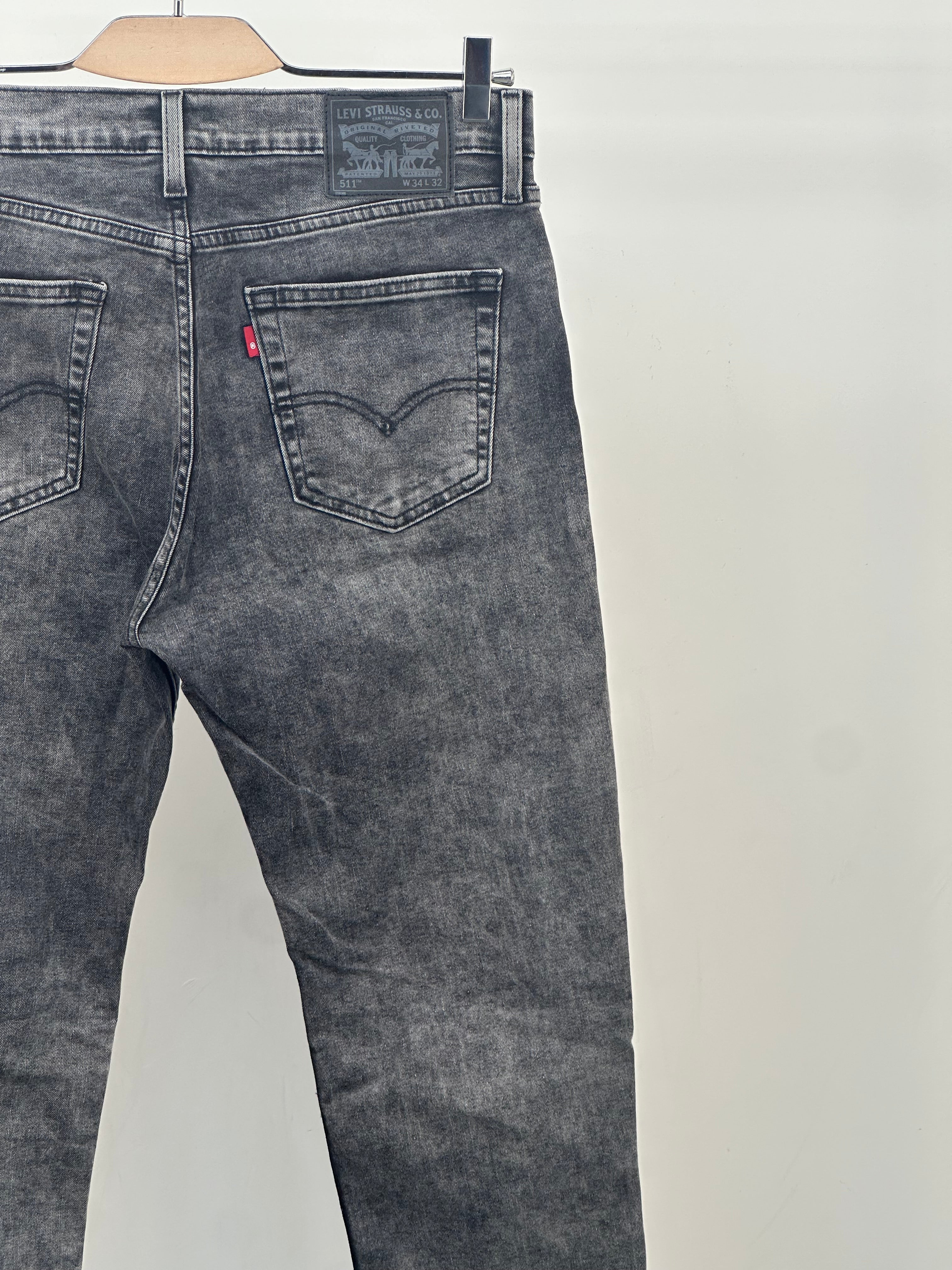 LEVI'S 511 SLIM FIT TAGLIA: 48 ITA = W34 L32