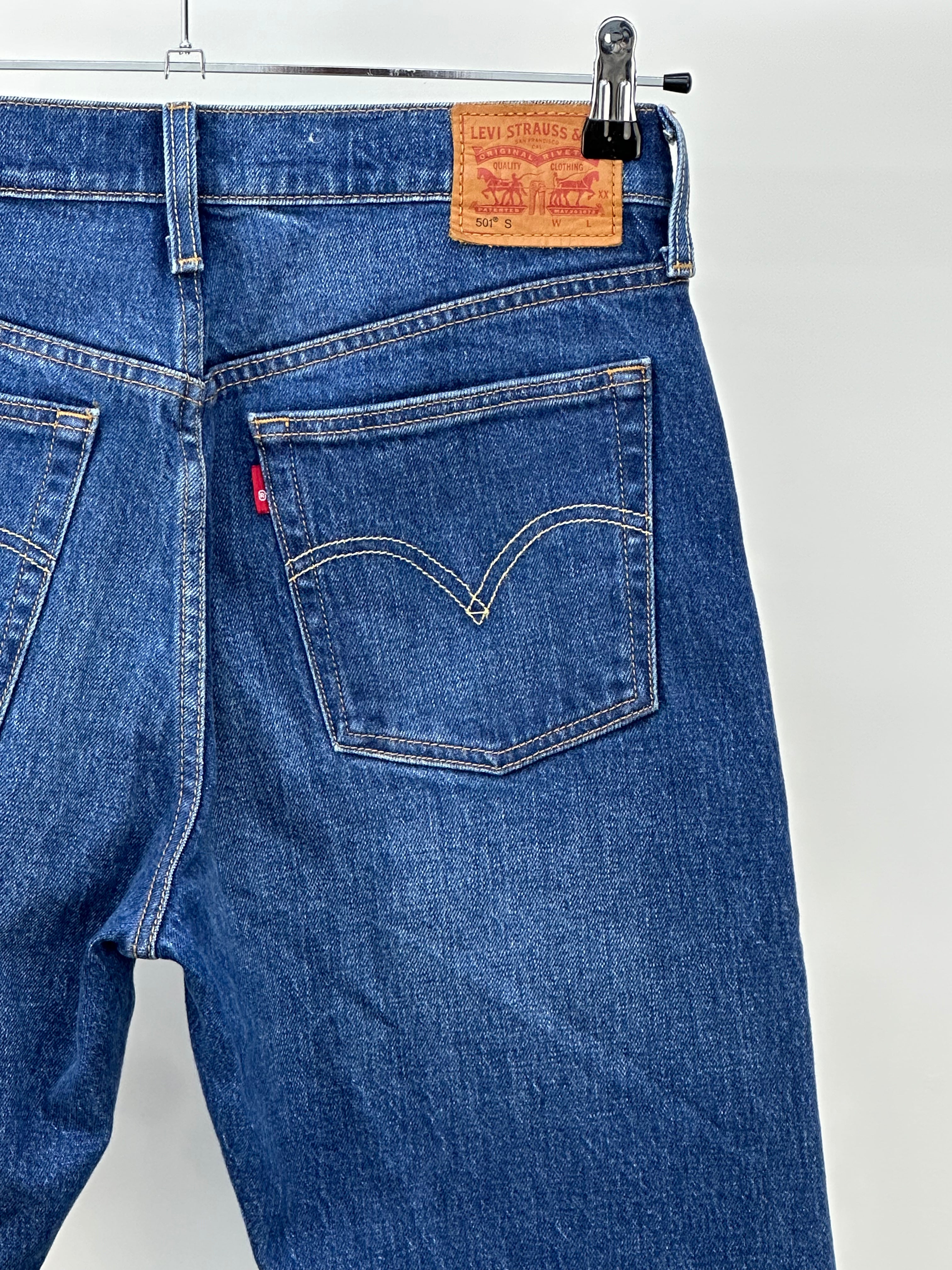 LEVI'S 501S TAGLIA: 42 ITA = W28 L30