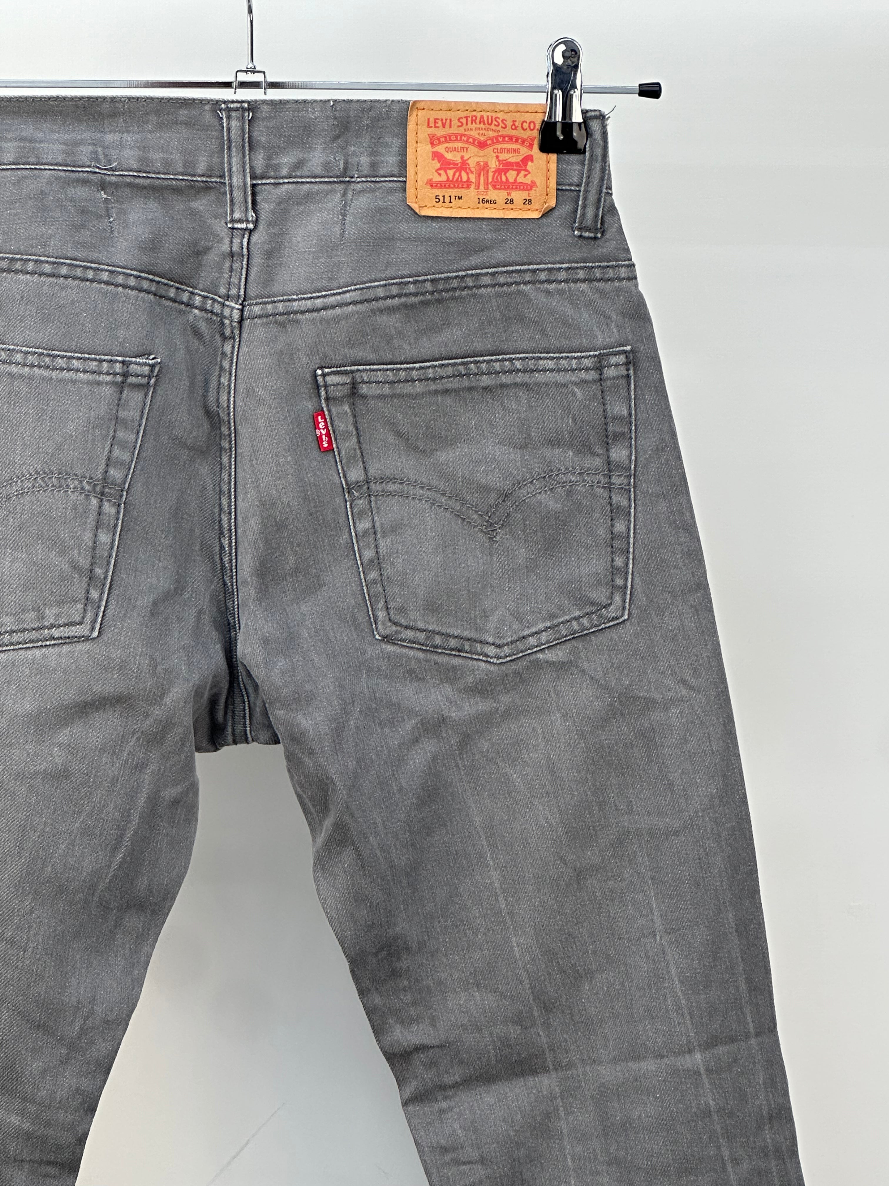 LEVI'S 511 SKINNY TAGLIA: 42 ITA = W28 L28