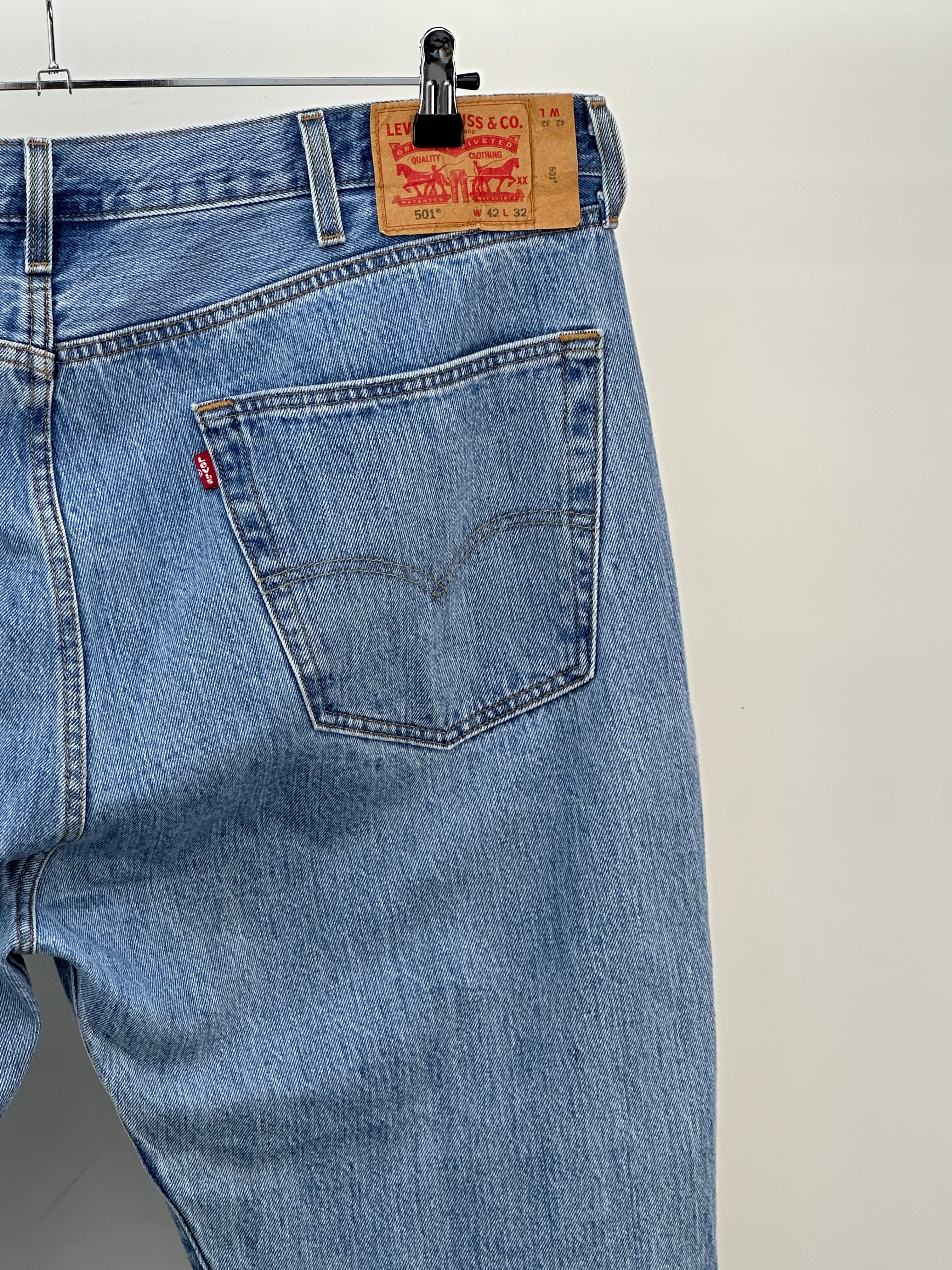 LEVI'S 501 TAGLIA: 56 ITA = W42 L32