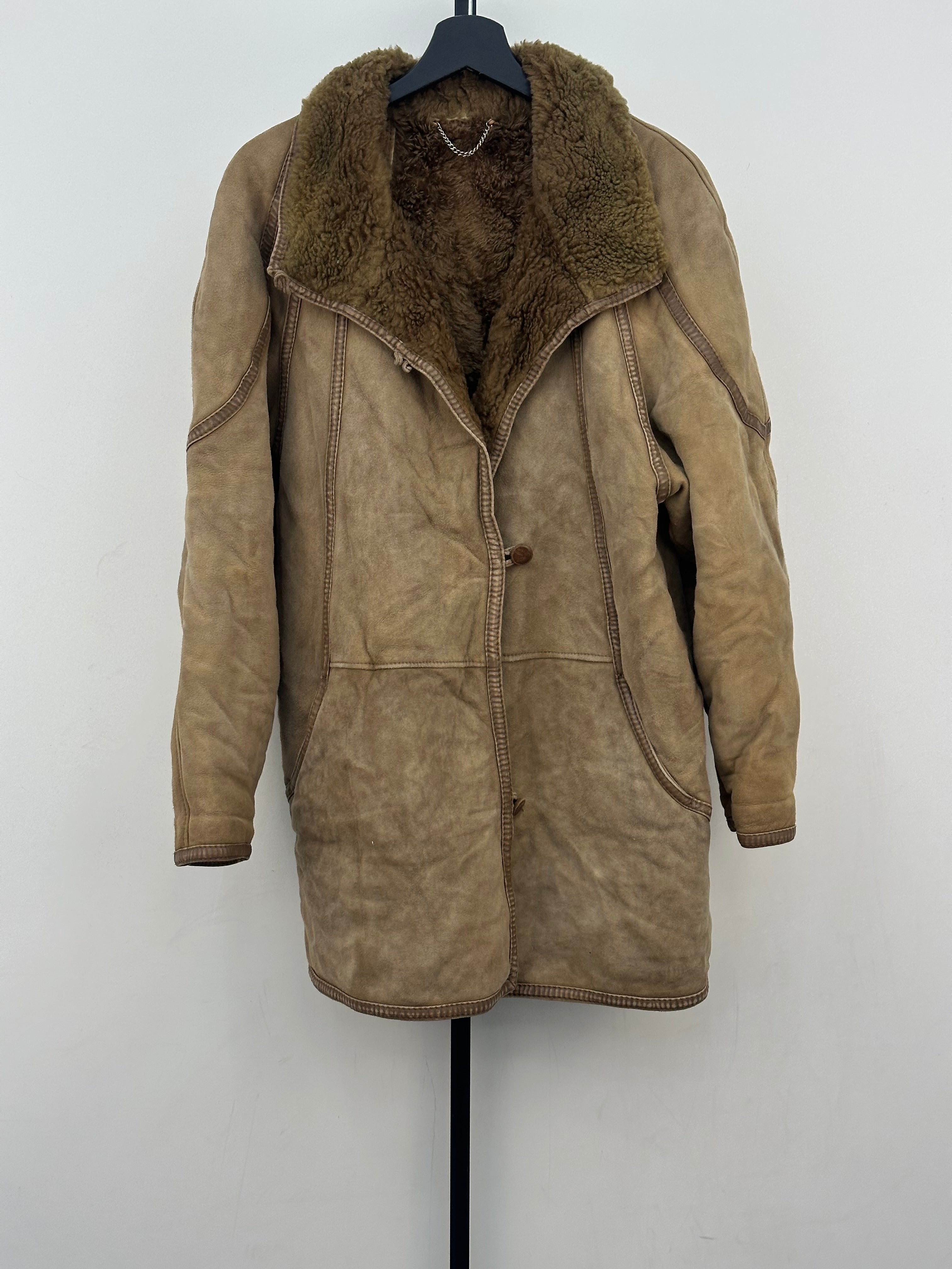 MONTONE SHEARLING ORIGINAL TAGLIA: 42 (S)