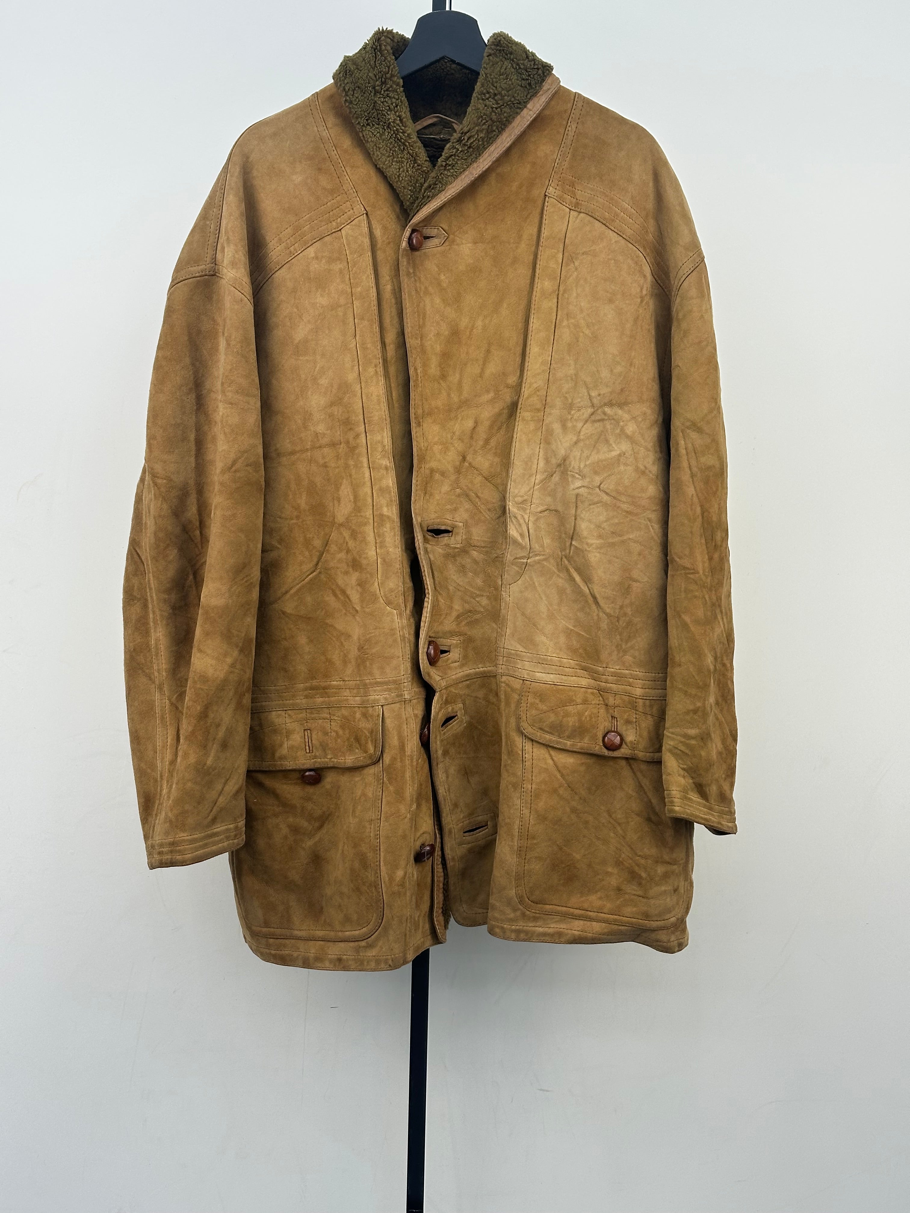 MONTONE SHEARLING TAGLIA: 56