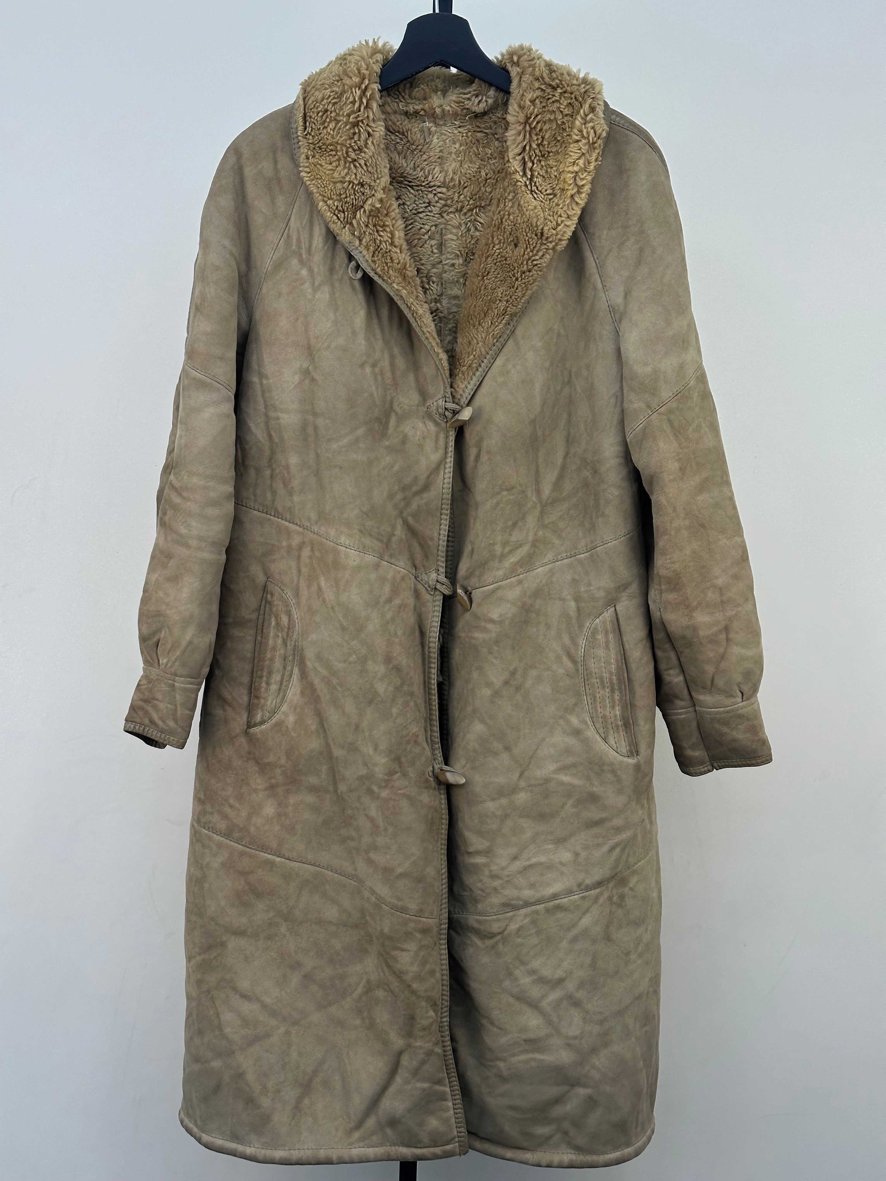 MONTONE DONNA SHEARLING TAGLIA: 44