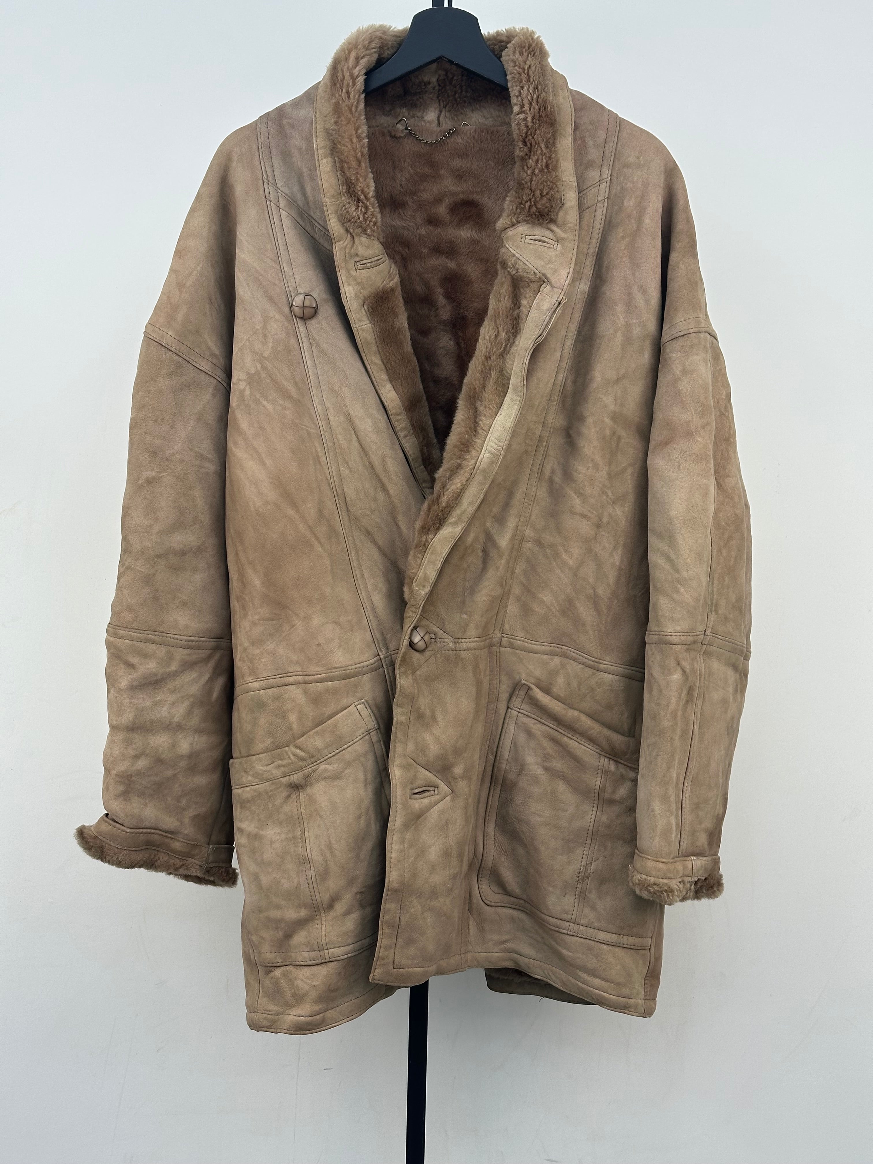 MONTONE SHEARLING TAGLIA: 54