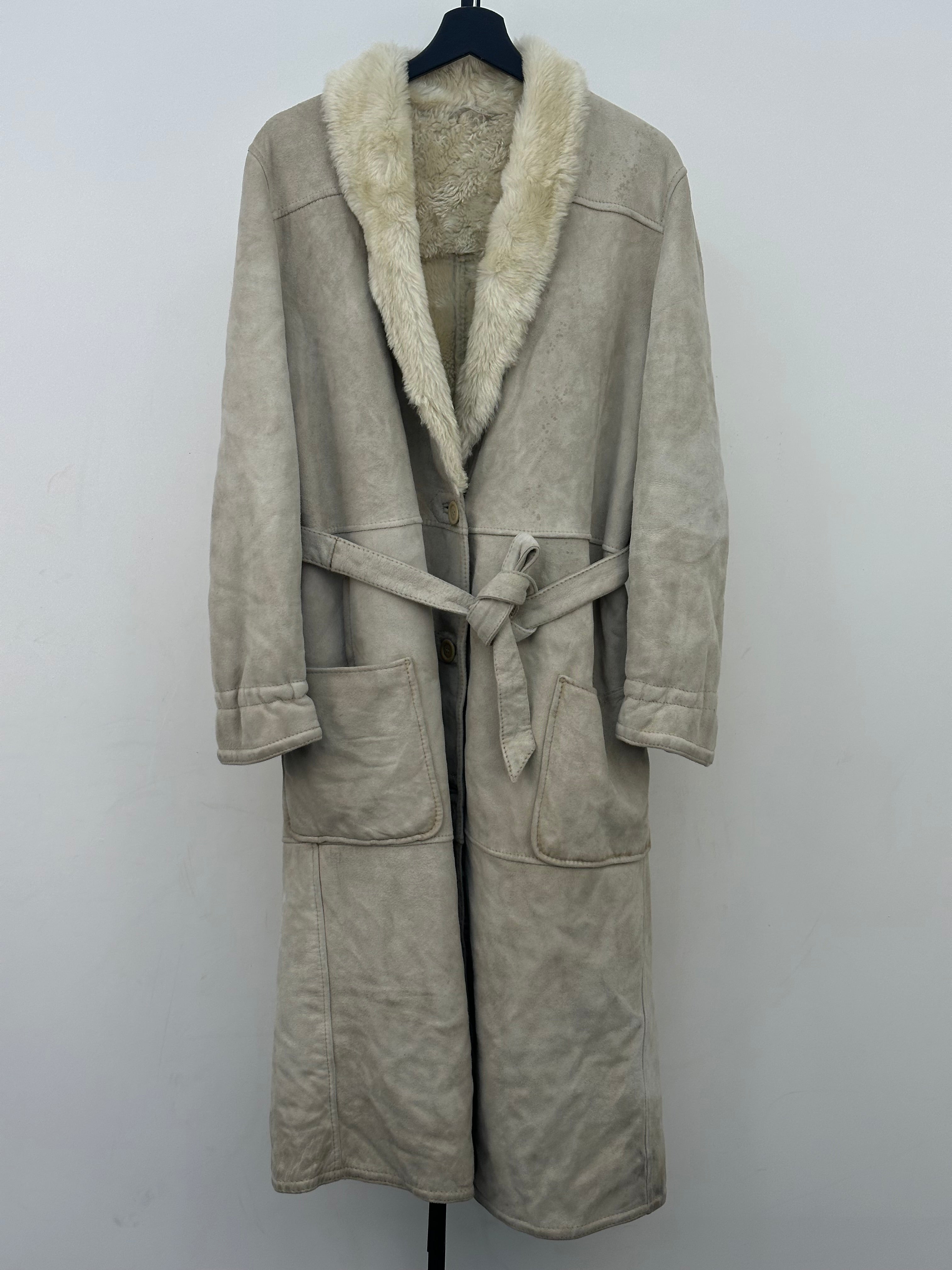 MONTONE DONNA SHEARLING TAGLIA: 48