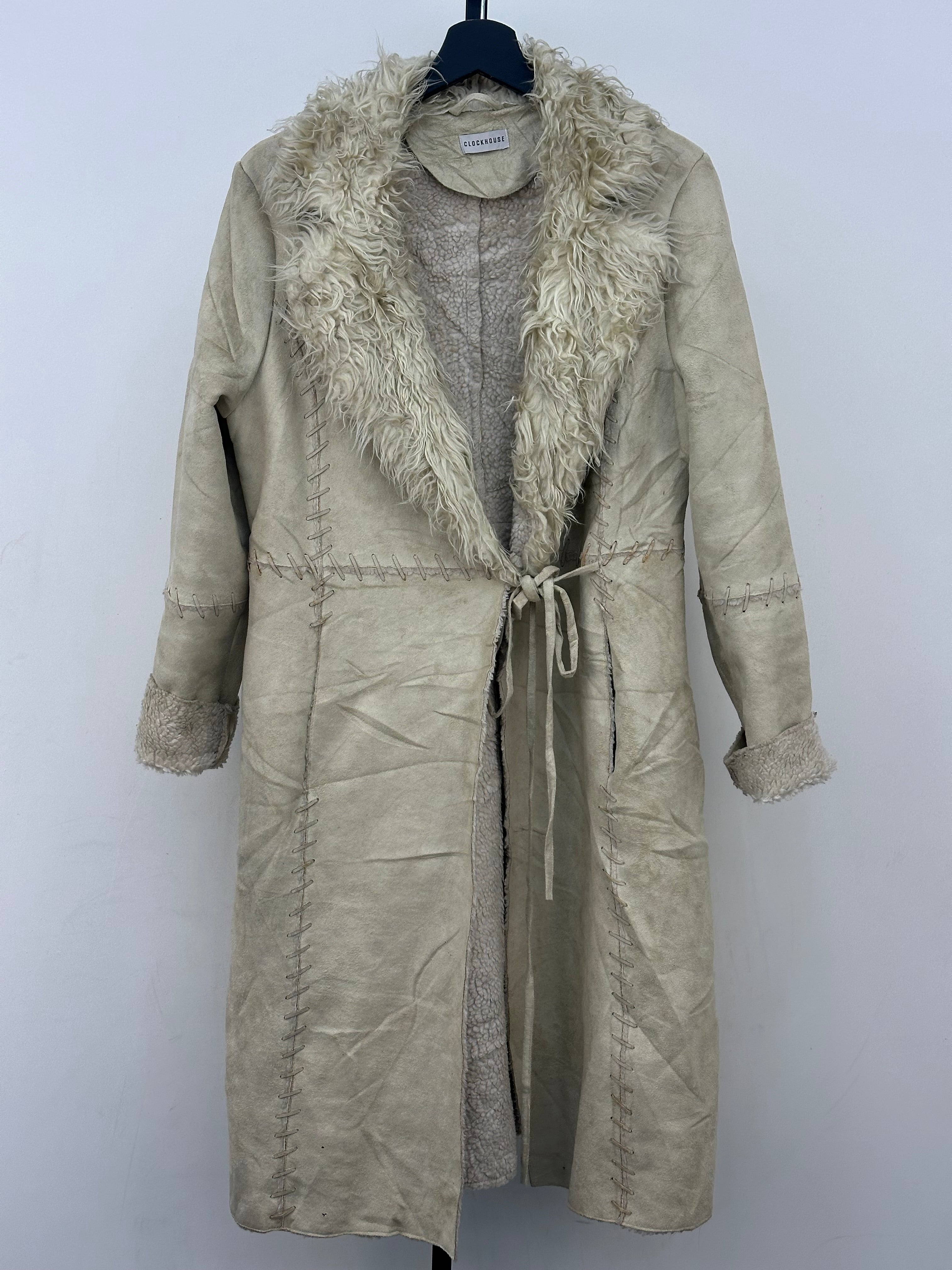 MONTONE DONNA SHEARLING TAGLIA: 42