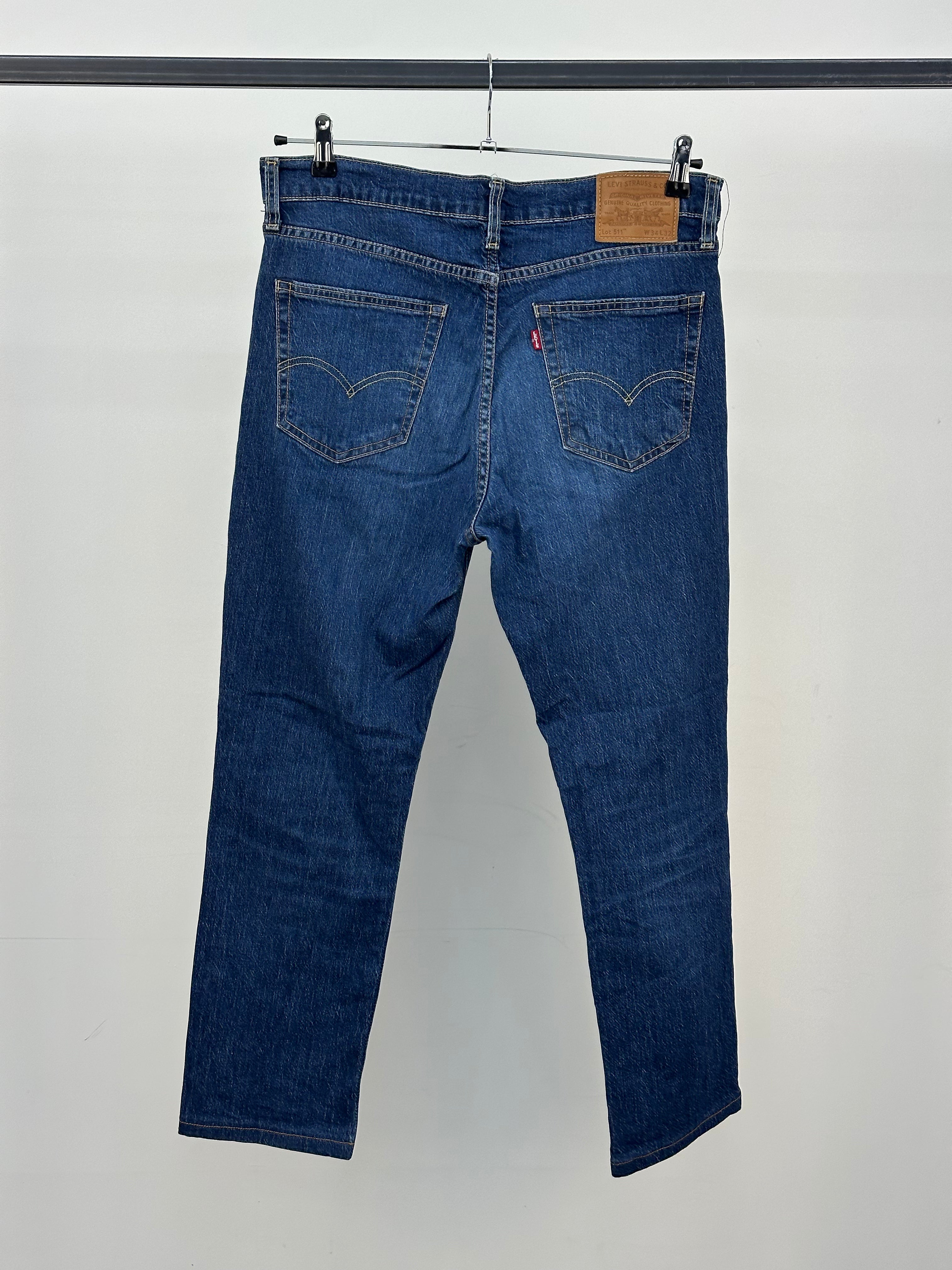 LEVI'S 511 SLIM TAGLIA: 48 ITA = W34 L32