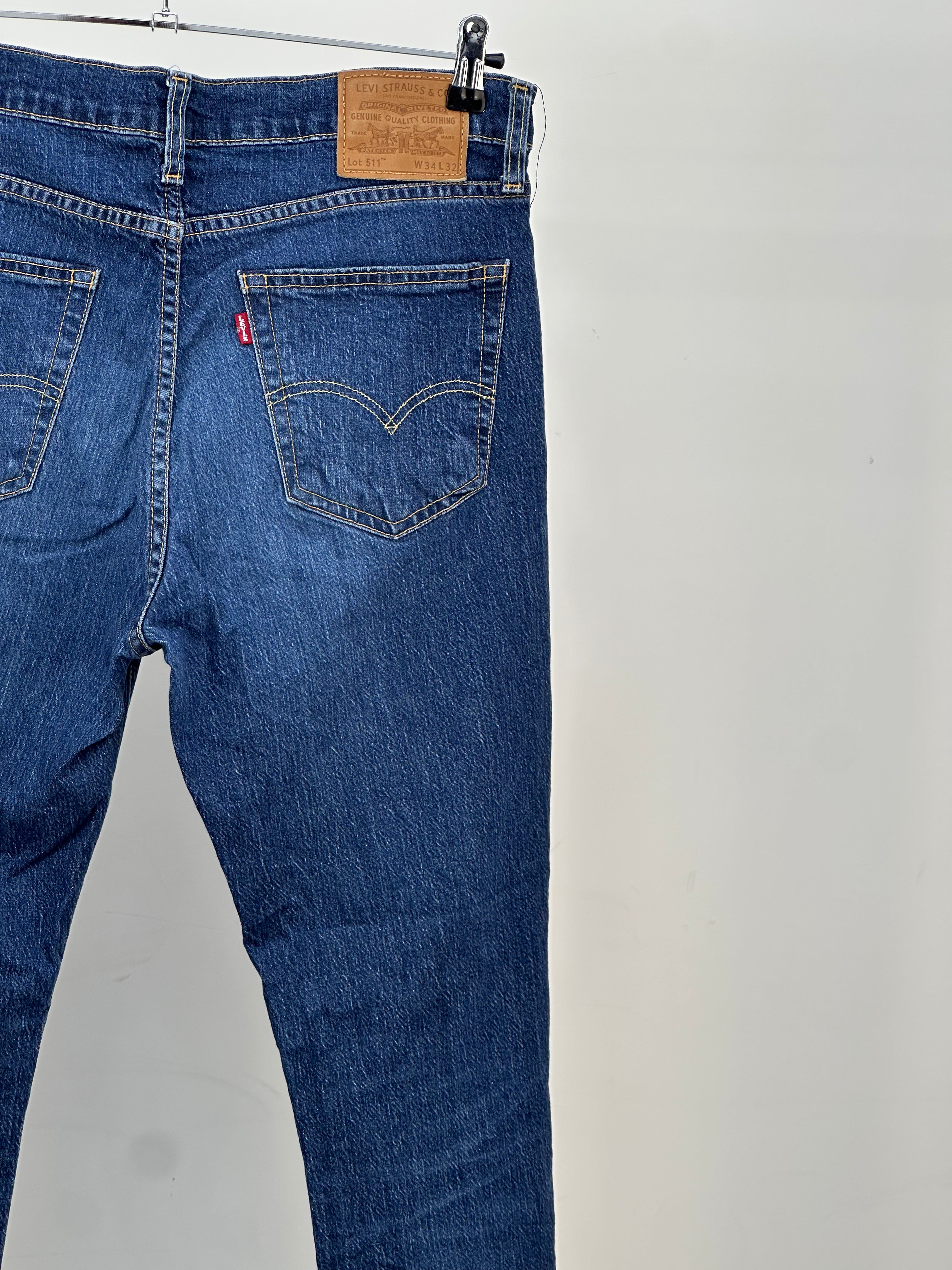 LEVI'S 511 SLIM TAGLIA: 48 ITA = W34 L32