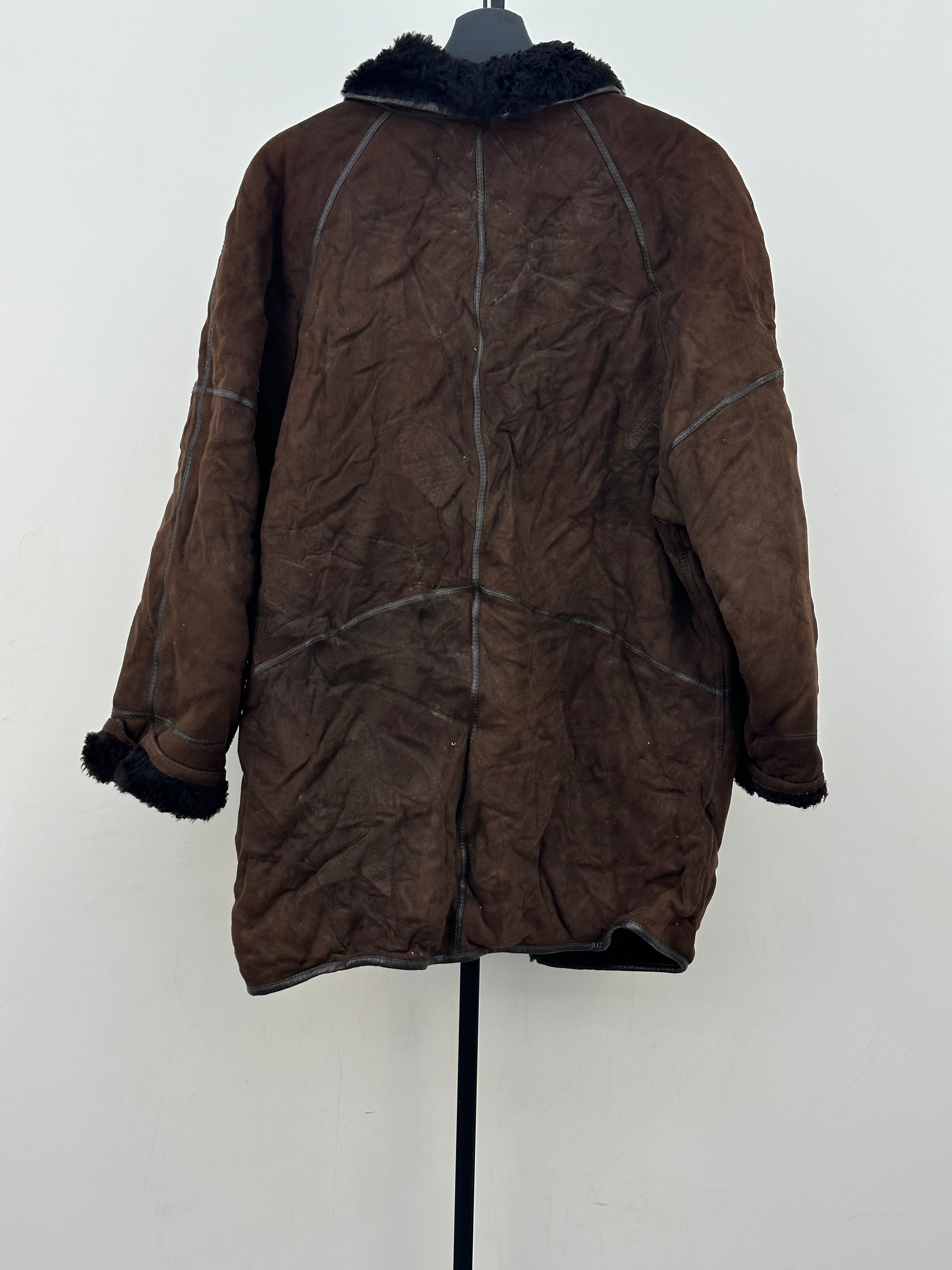 MONTONE DONNA SHEARLING TAGLIA: 42