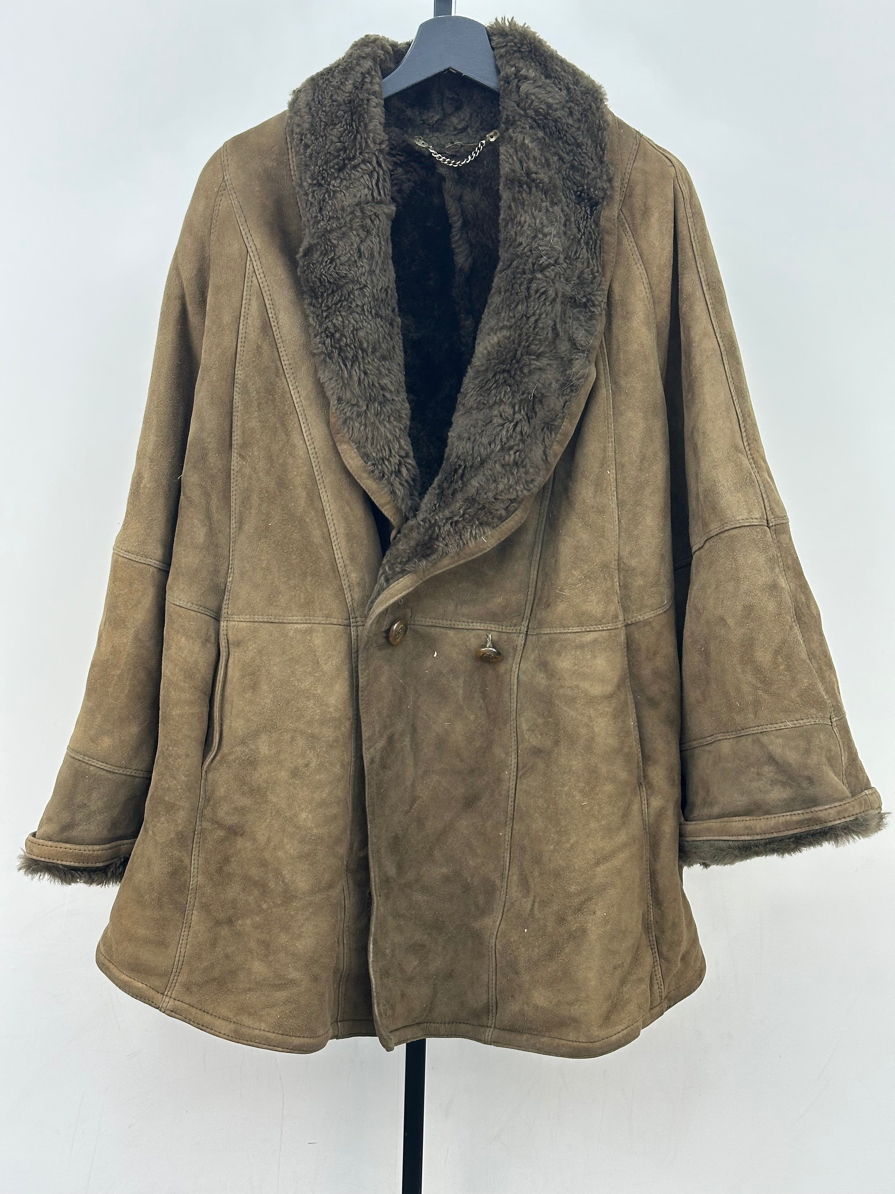 MONTONE DONNA SHEARLING TAGLIA: 42
