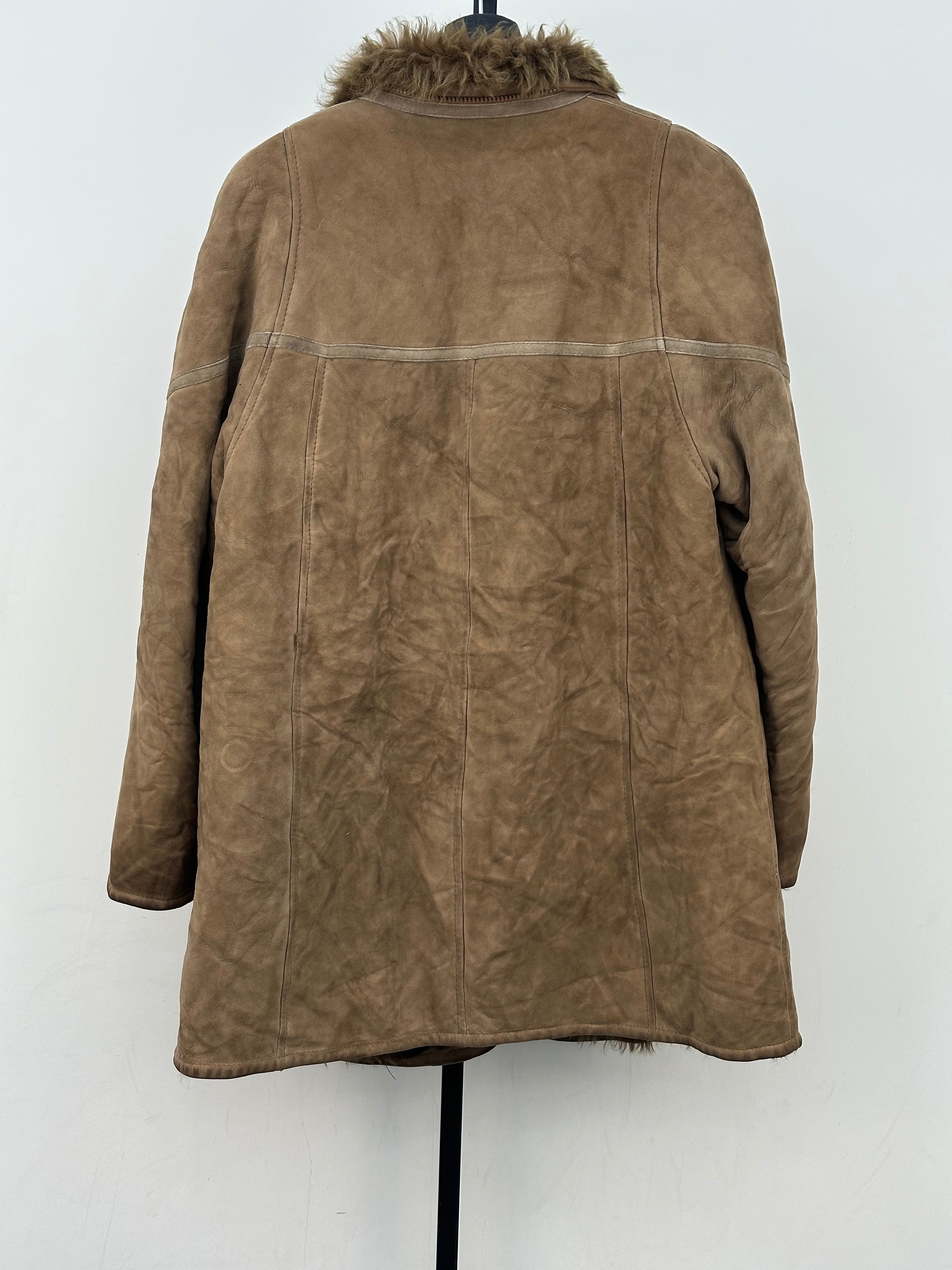 MONTONE DONNA SHEARLING TAGLIA: 44