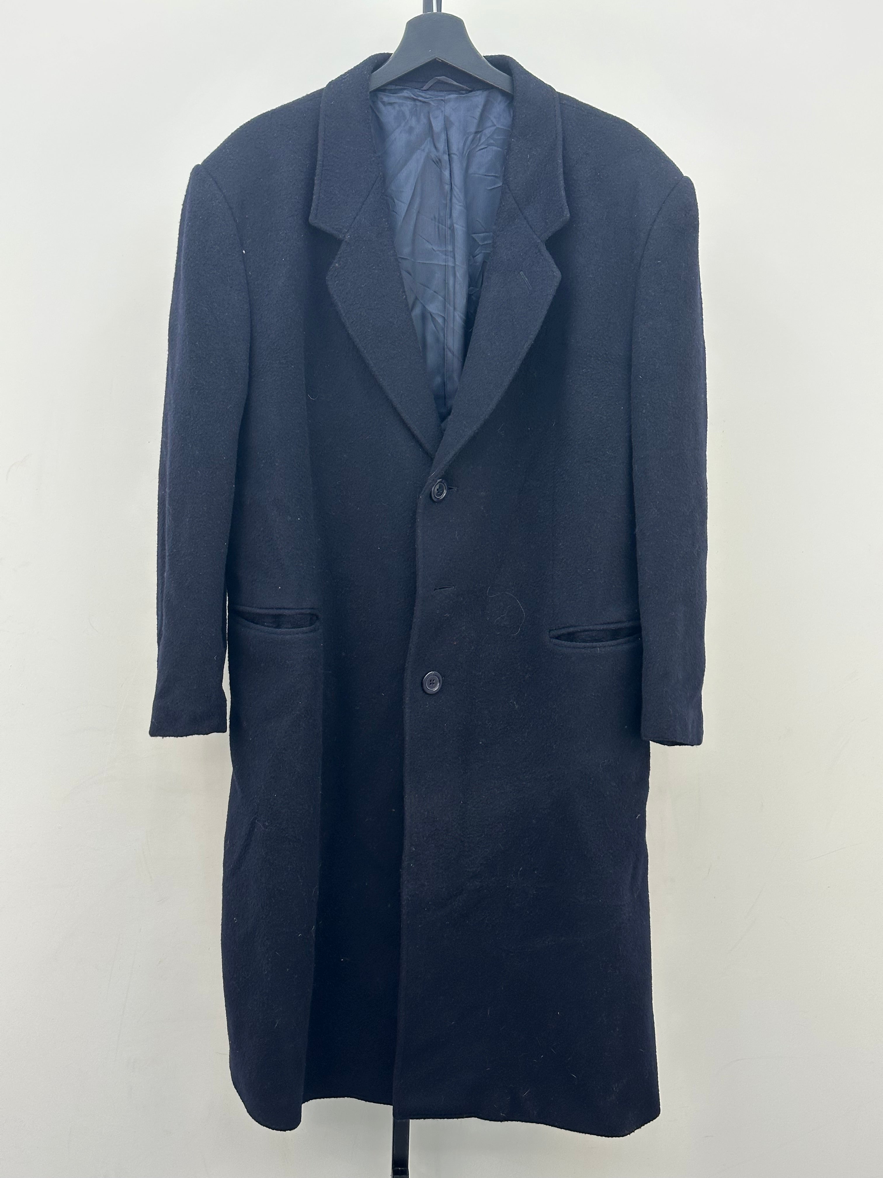 CAPPOTTO IN PURA LANA TAGLIA: 54