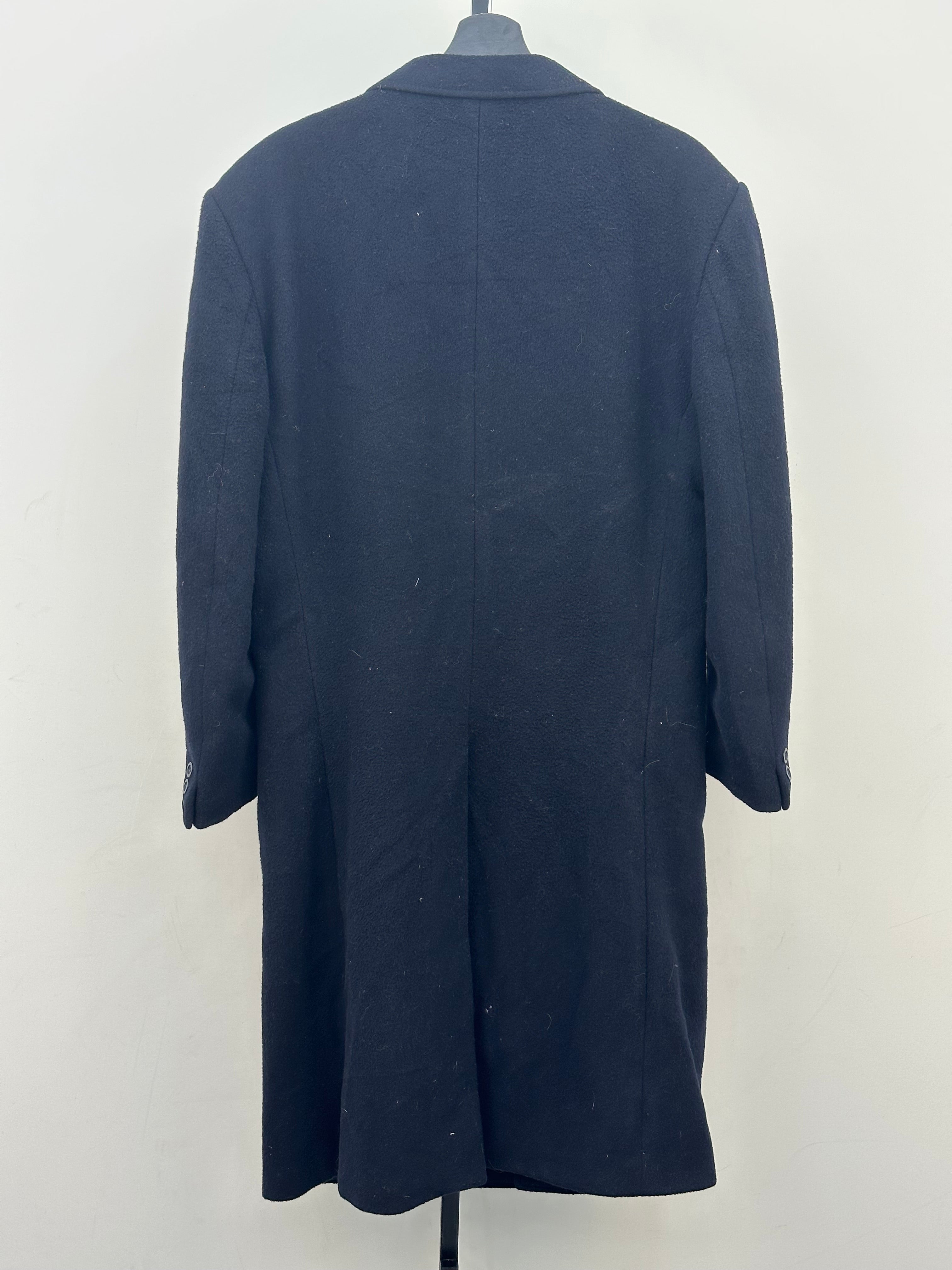 CAPPOTTO IN PURA LANA TAGLIA: 54