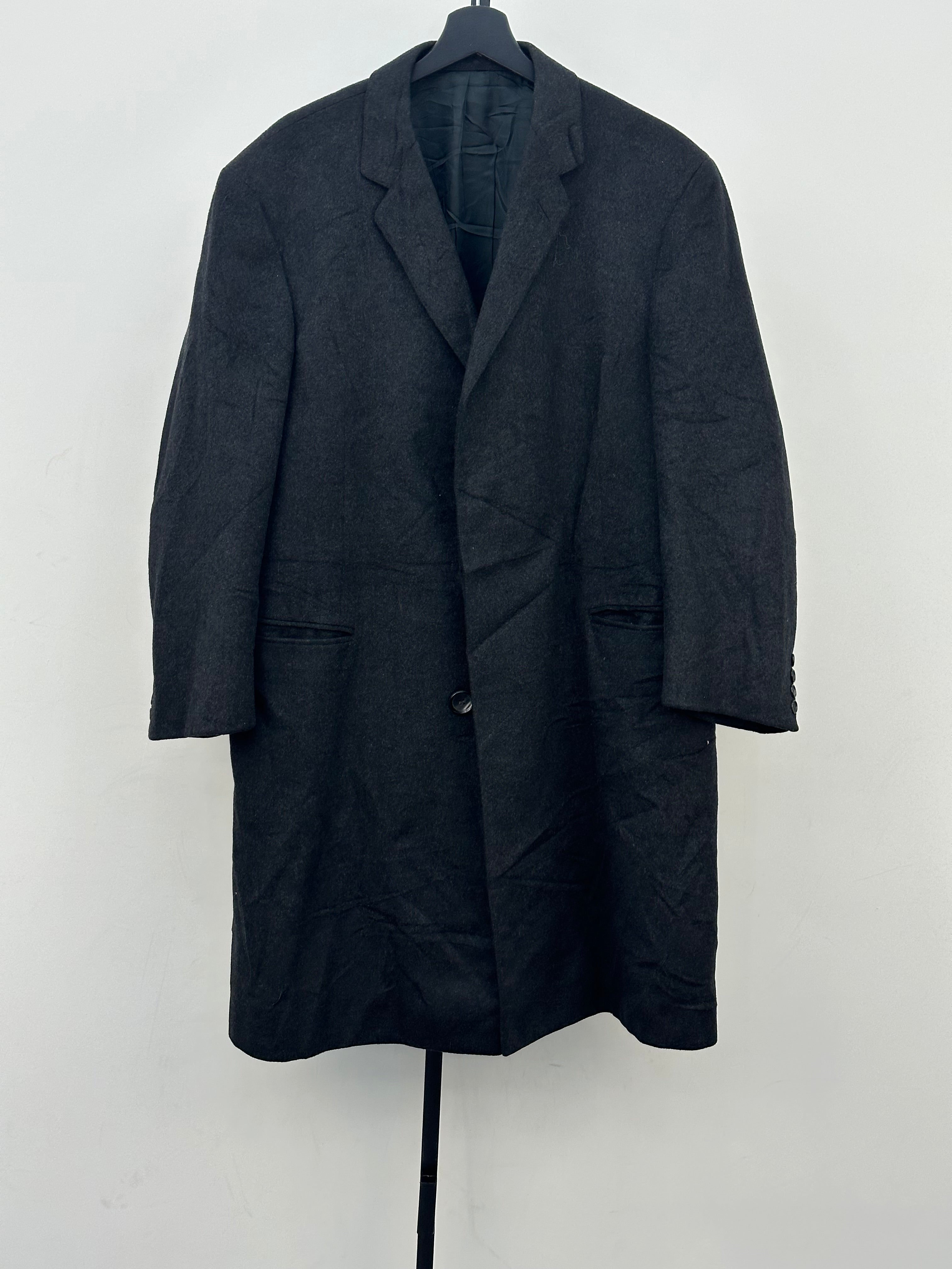 CAPPOTTO MONOPETTO IN LANA TAGLIA: 50