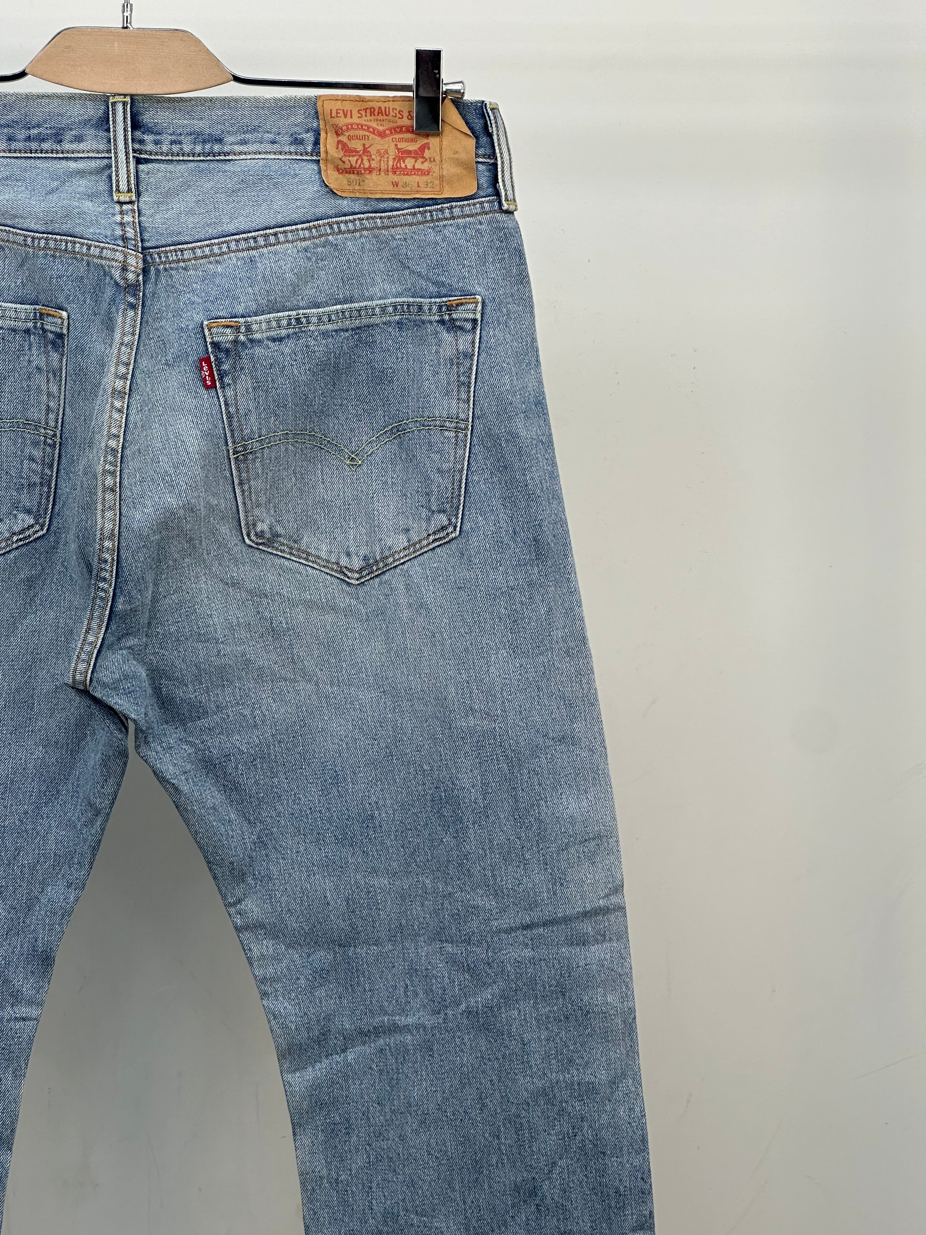 LEVI'S 505 STRAIGHT FIT TAGLIA: 50 ITA = W36 L32