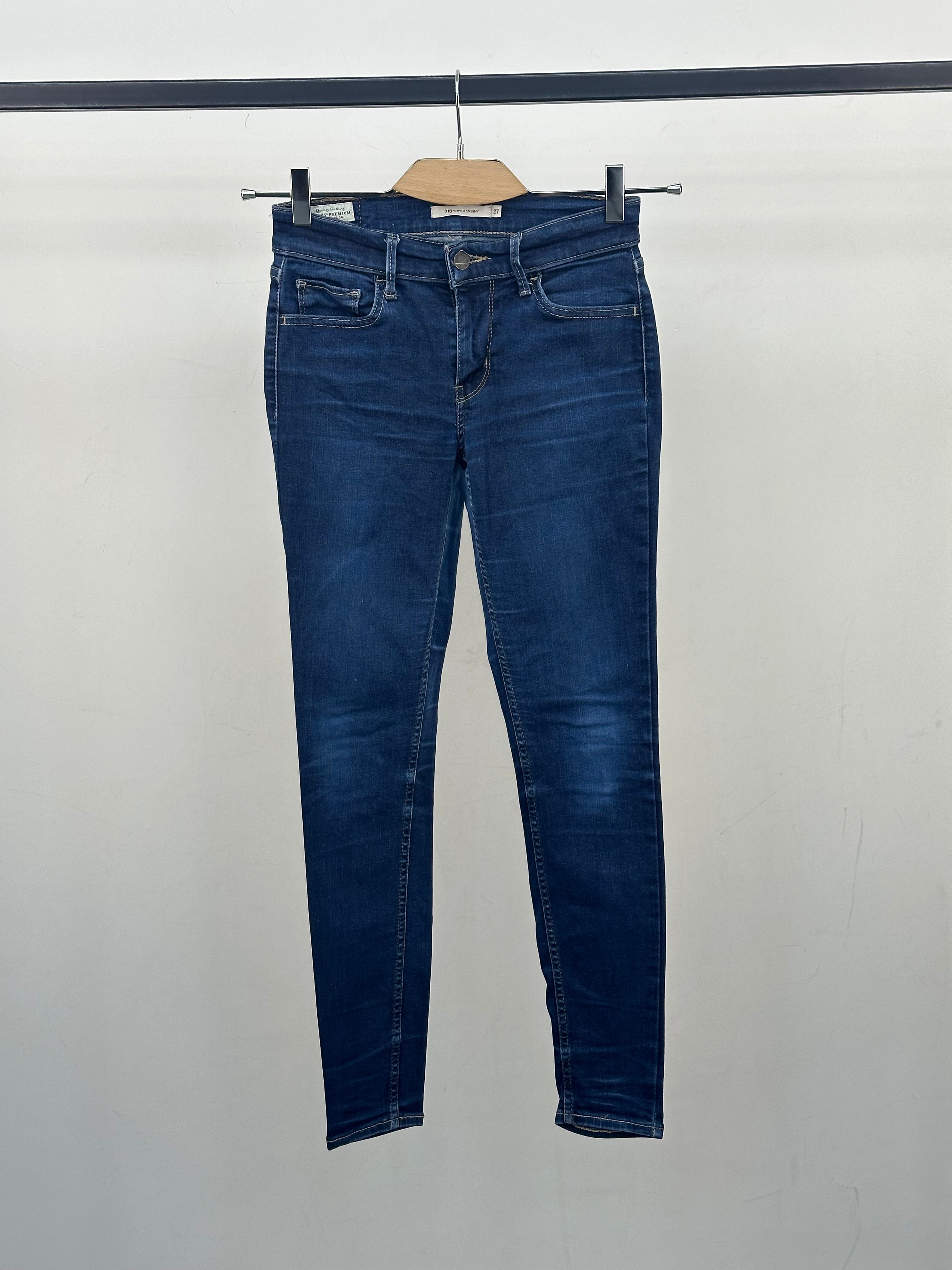 LEVI'S 710 SUPER SKINNY TAGLIA: 41 ITA = W27 L28