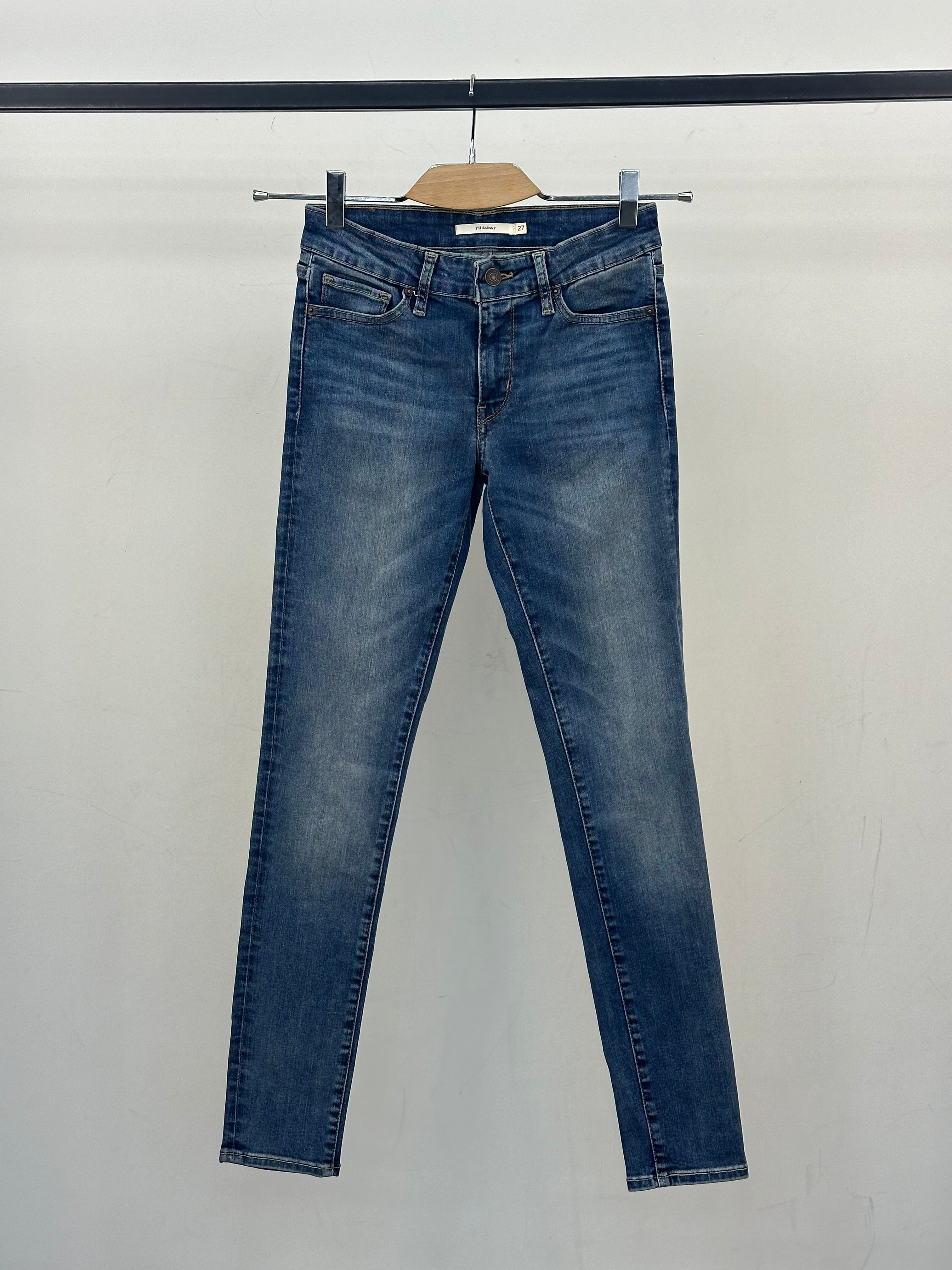 LEVI'S 711 SKINNY FIT TAGLIA: 41 ITA = W27