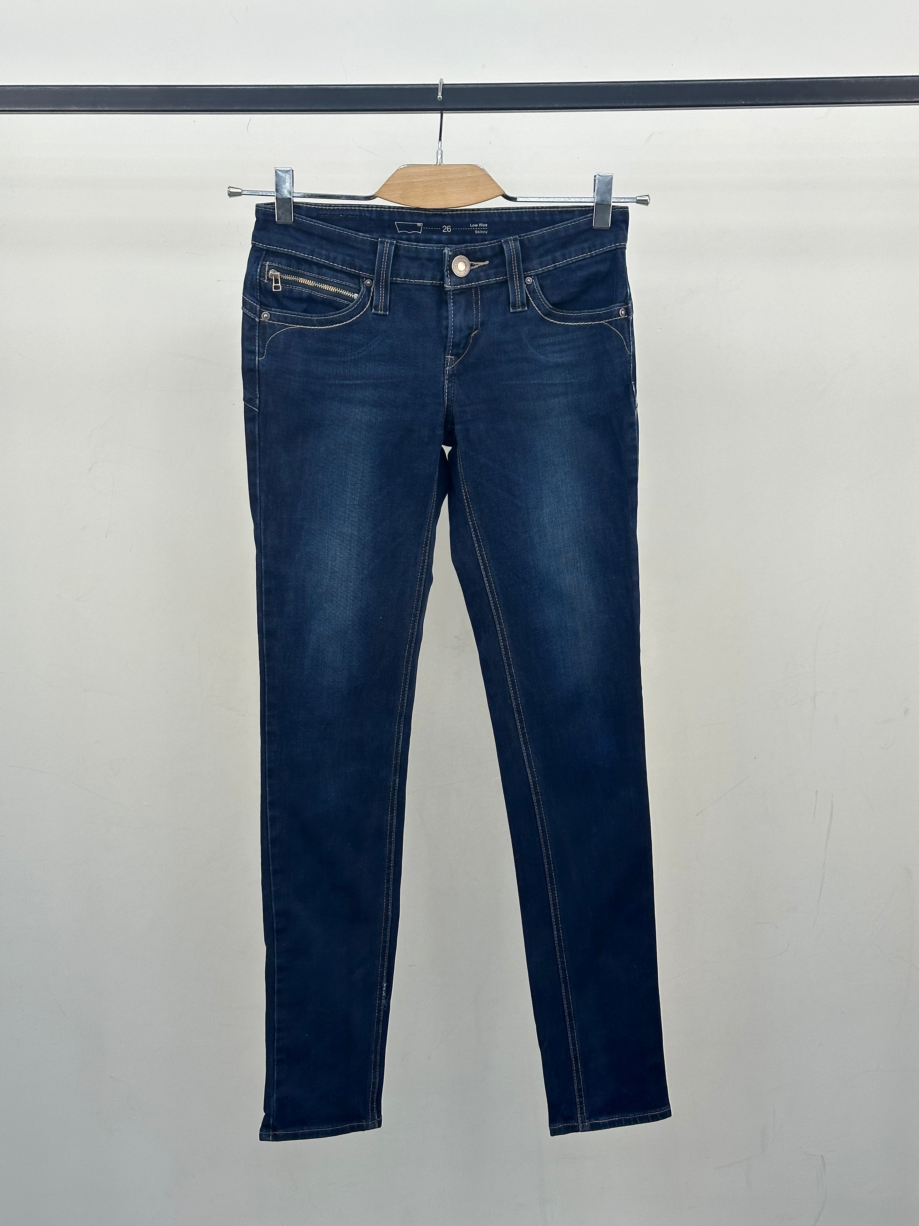 LEVI'S LOW RISE SKINNY FIT TAGLIA: 40 ITA = W26 L32
