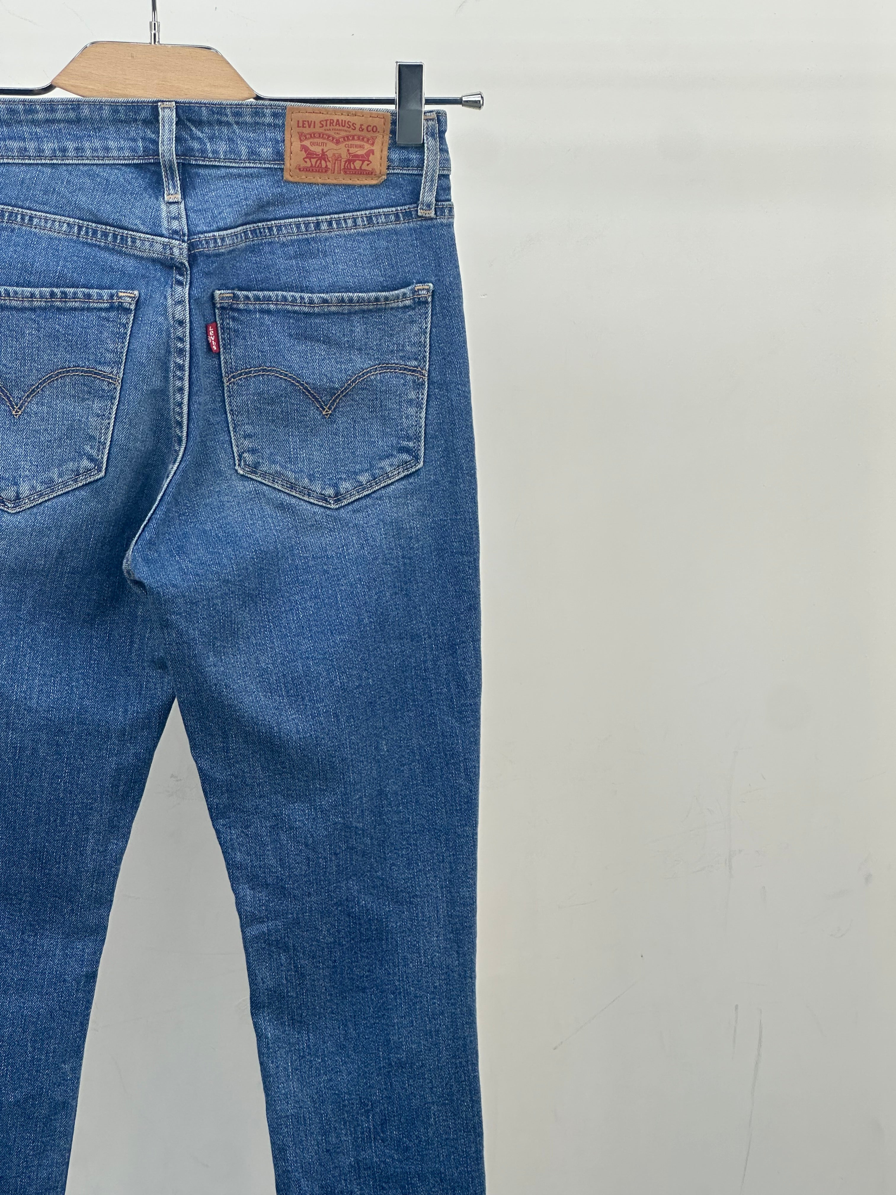 LEVI'S 721 HIGH RISE SKINNY TAGLIA: 39 ITA = W25 L32