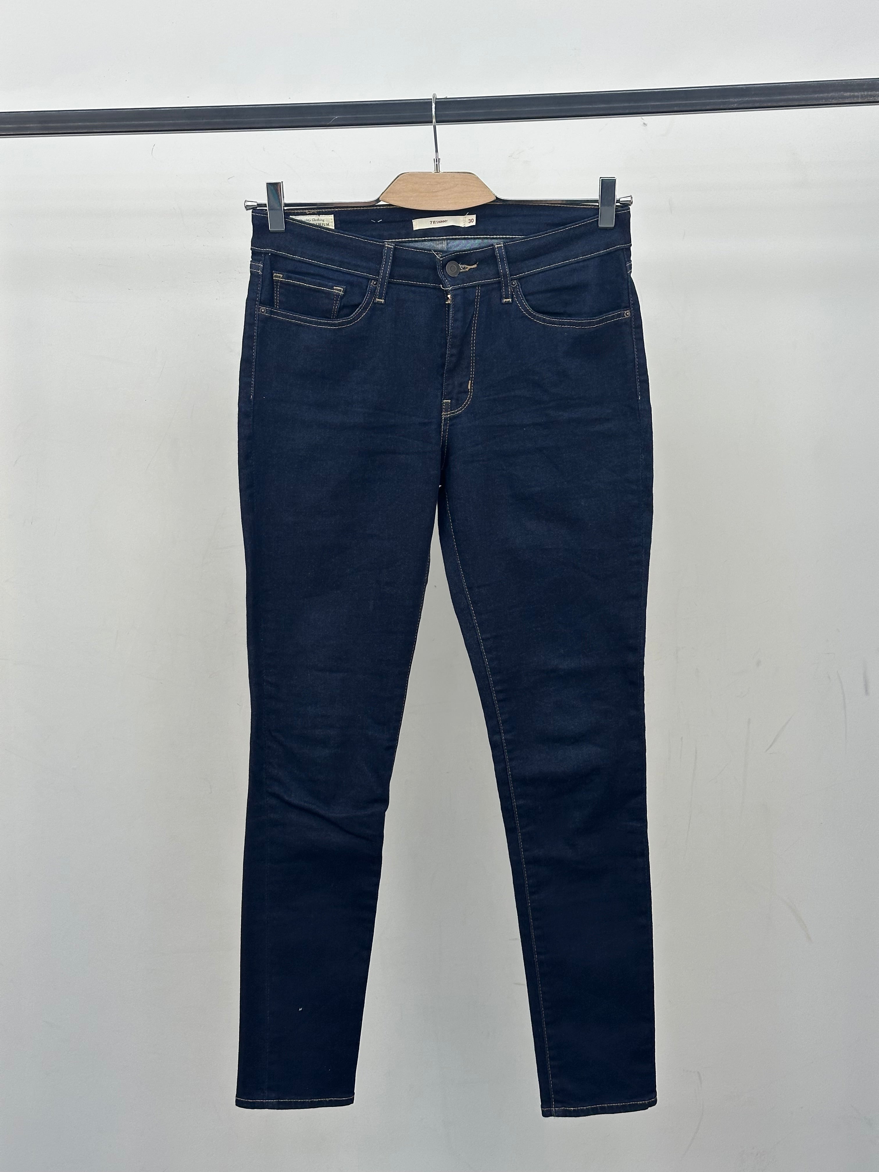 LEVI'S 711 SKINNY FIT TAGLIA: 44 ITA = W30 L30