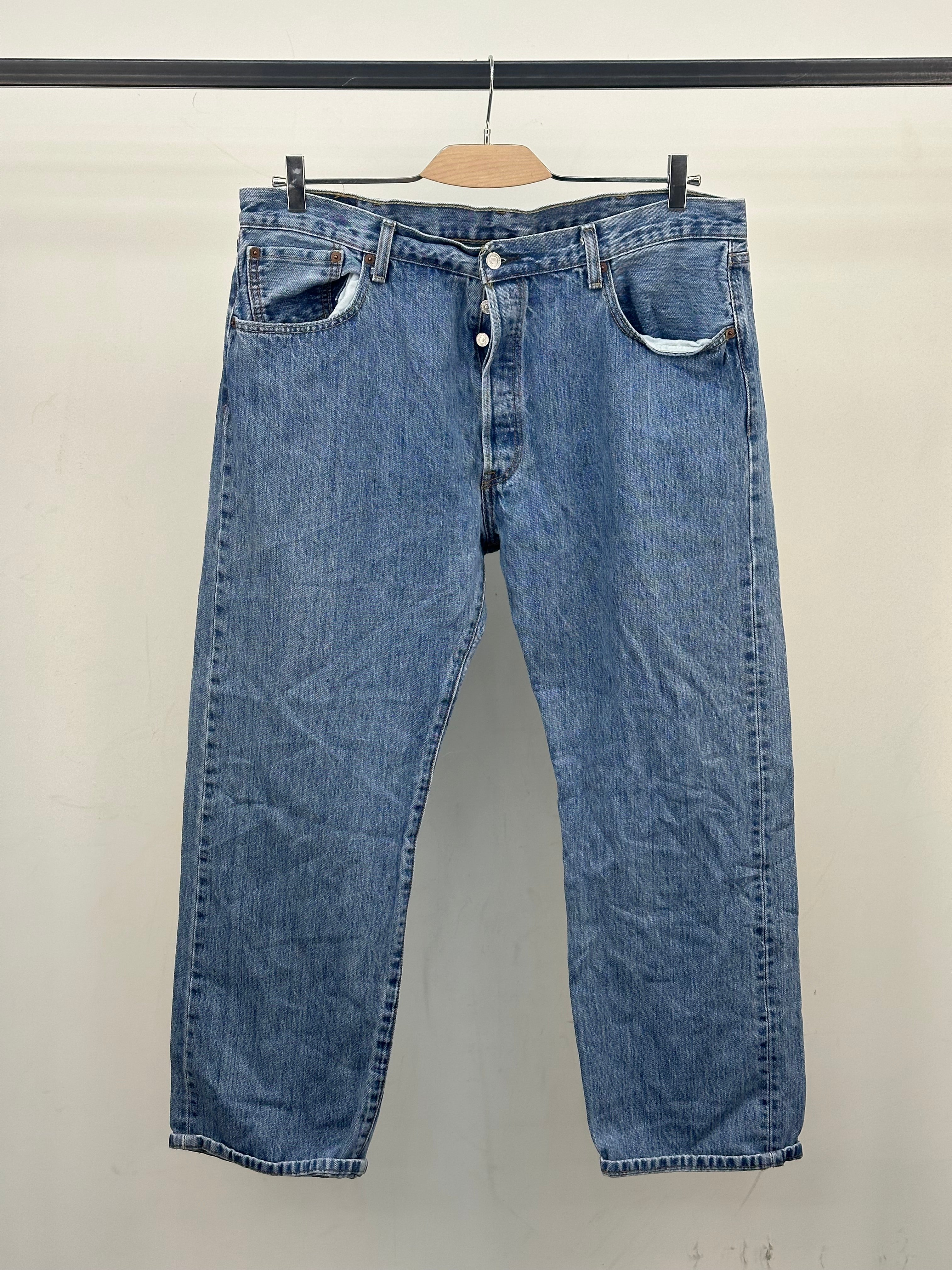LEVI'S 505 STRAIGHT FIT TAGLIA: 54 ITA = W40 L30