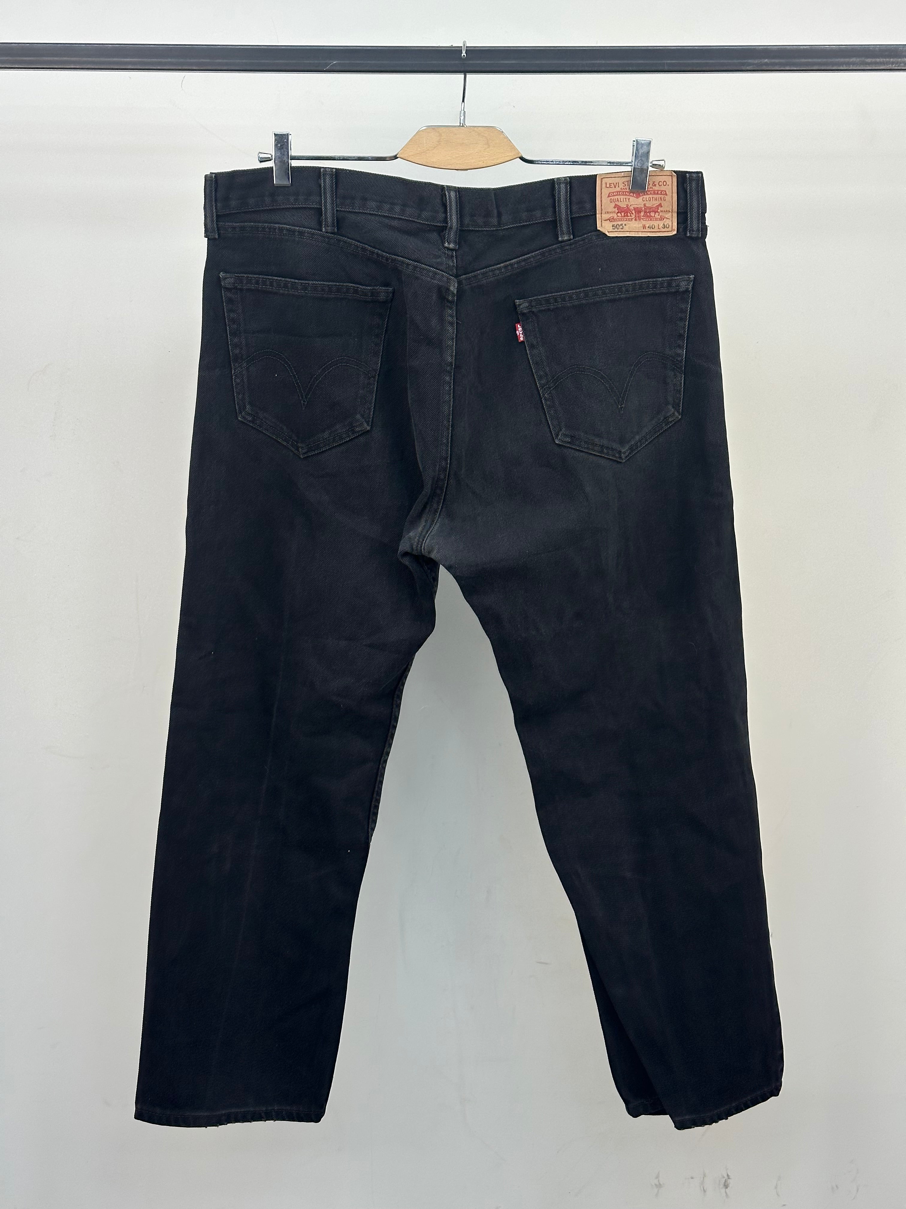 LEVI'S 505 STRAIGHT FIT TAGLIA: 54 ITA = W40 L30