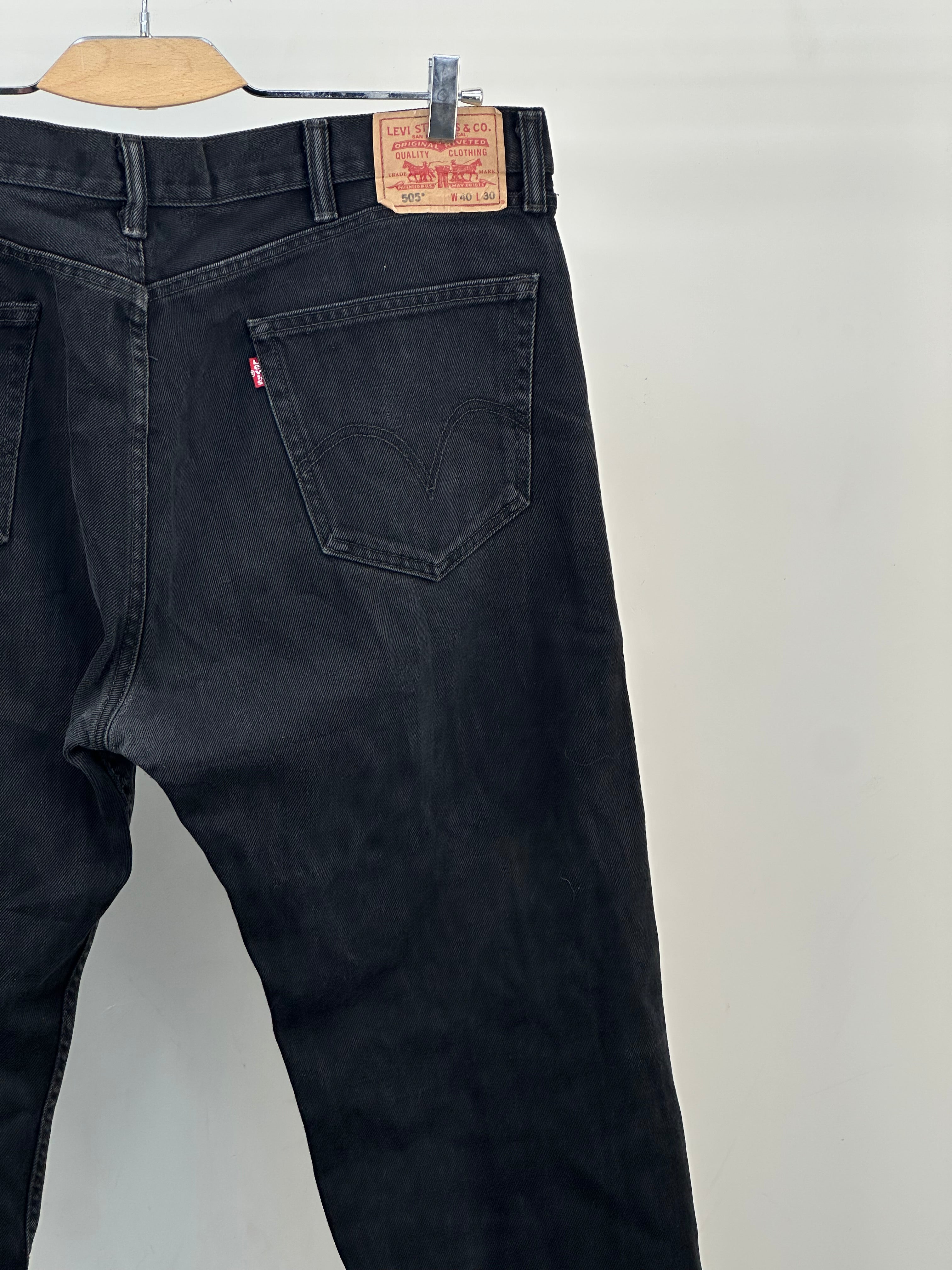 LEVI'S 505 STRAIGHT FIT TAGLIA: 54 ITA = W40 L30