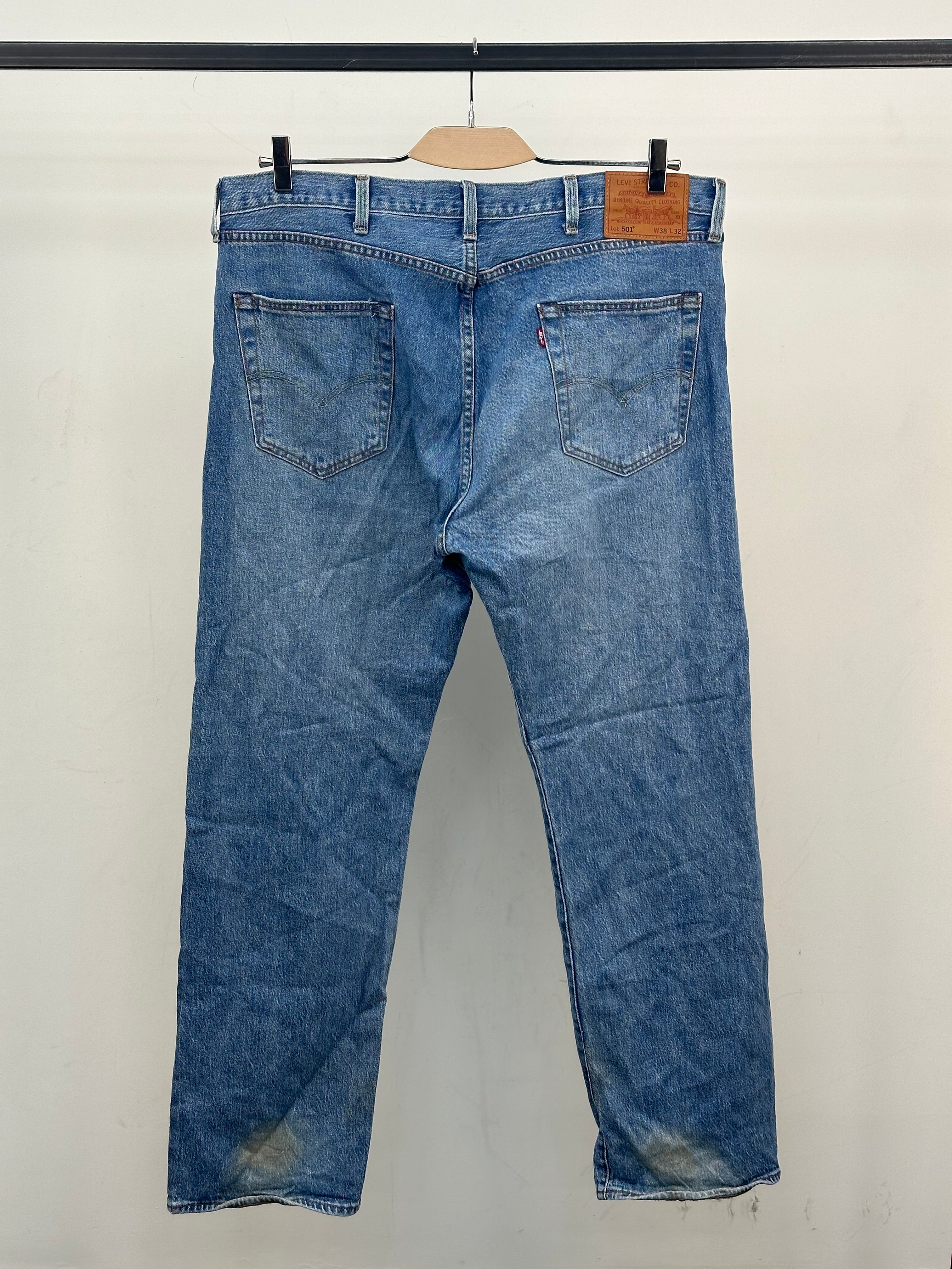 LEVI'S 501 REGULAR FIT TAGLIA: 52 ITA = W38 L32