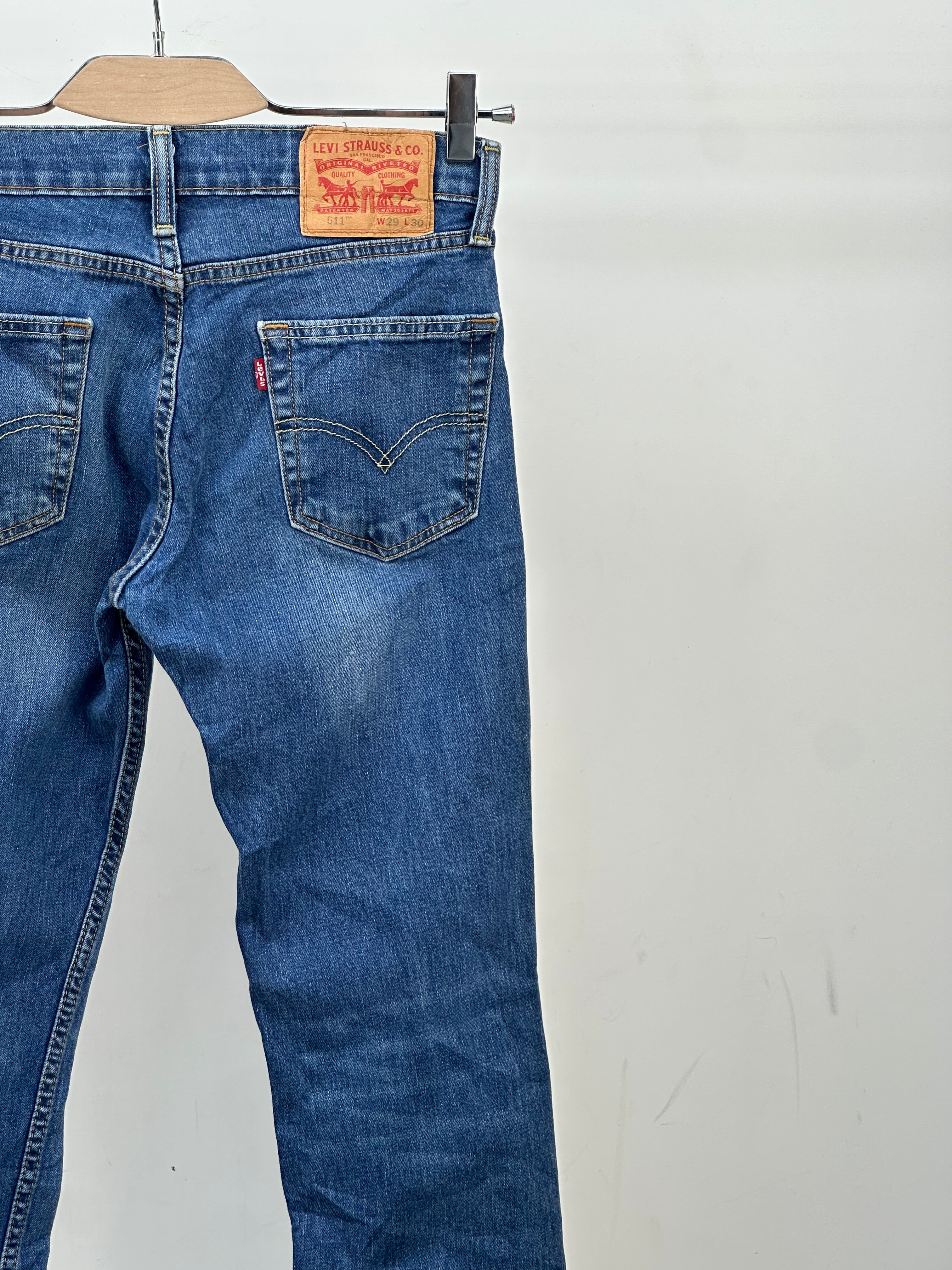 LEVI'S 511 SLIM FIT TAGLIA: 43 ITA = W29 L30
