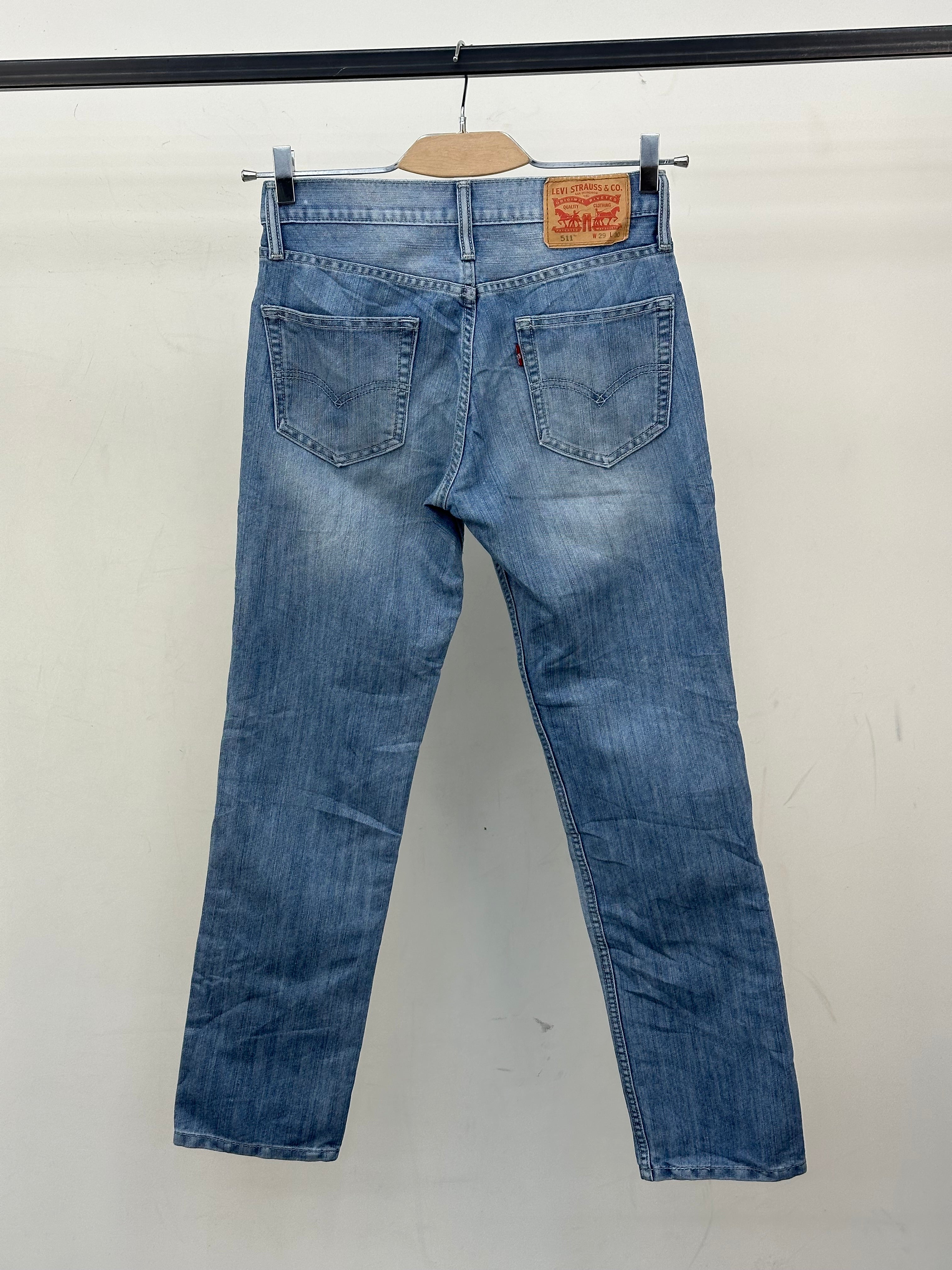 LEVI'S 511 SLIM FIT TAGLIA: 43 ITA = W29 L30
