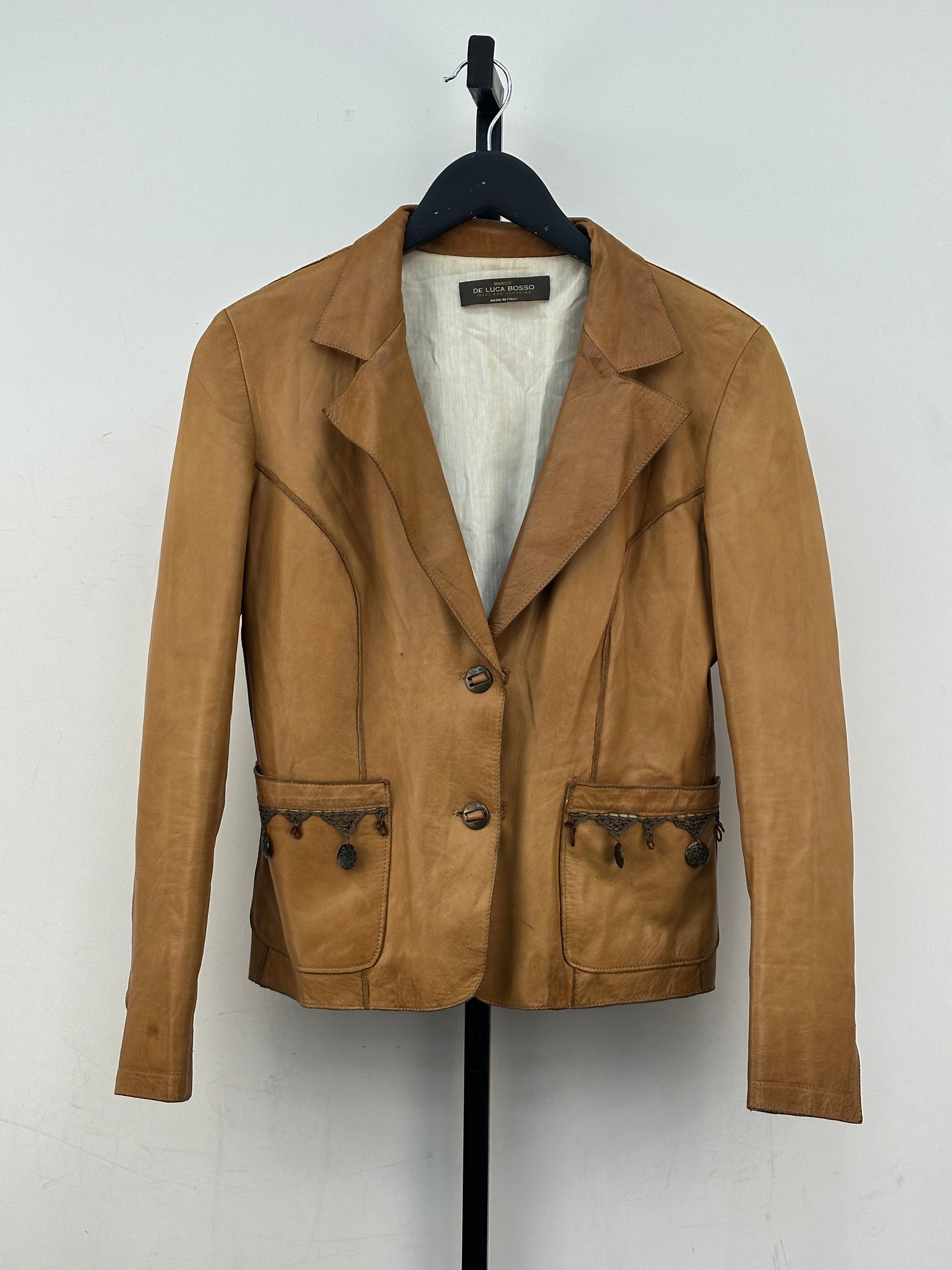 GIACCA IN PELLE TAGLIA: 42