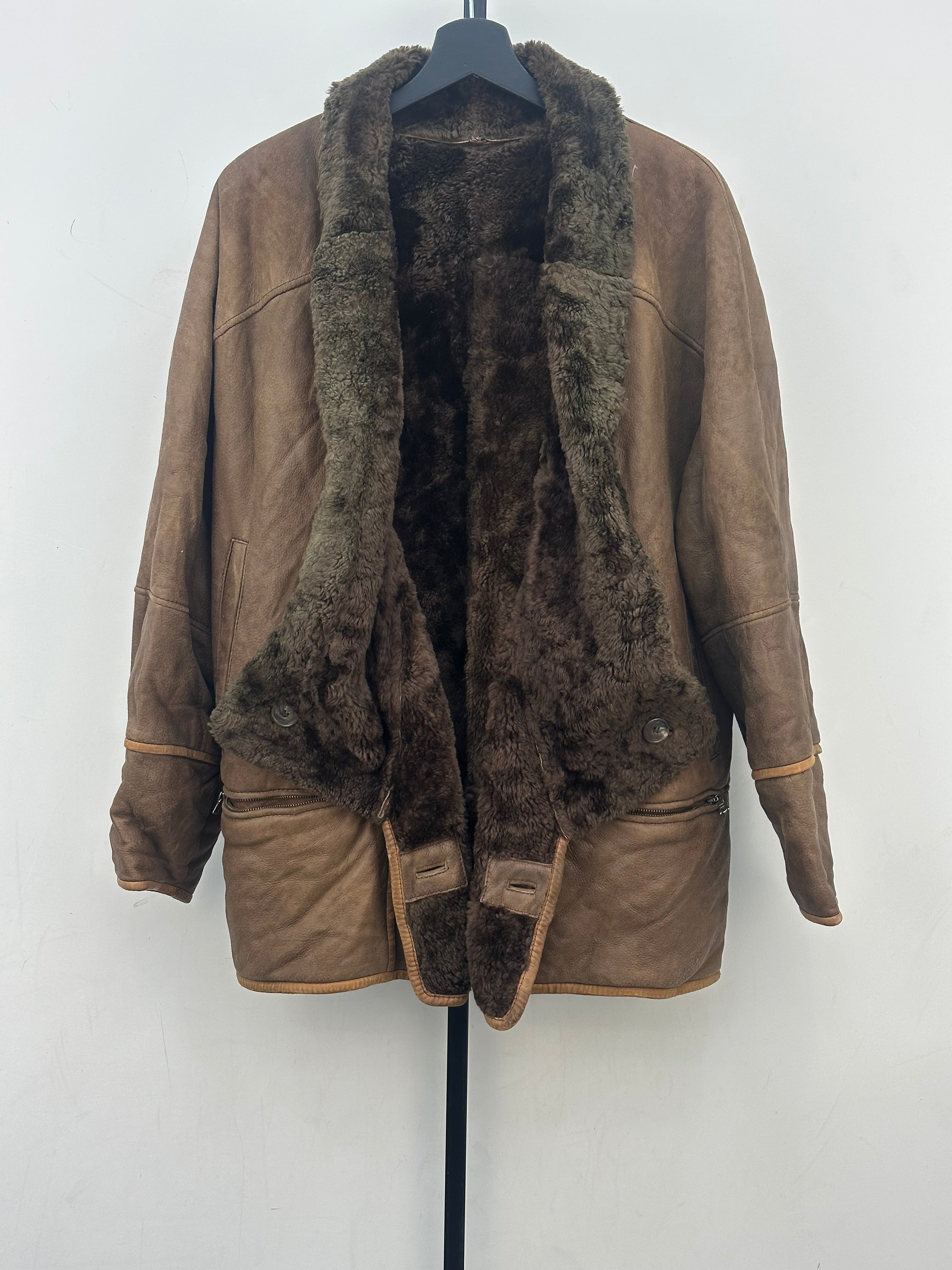 MONTONE SHEARLING TAGLIA: 40