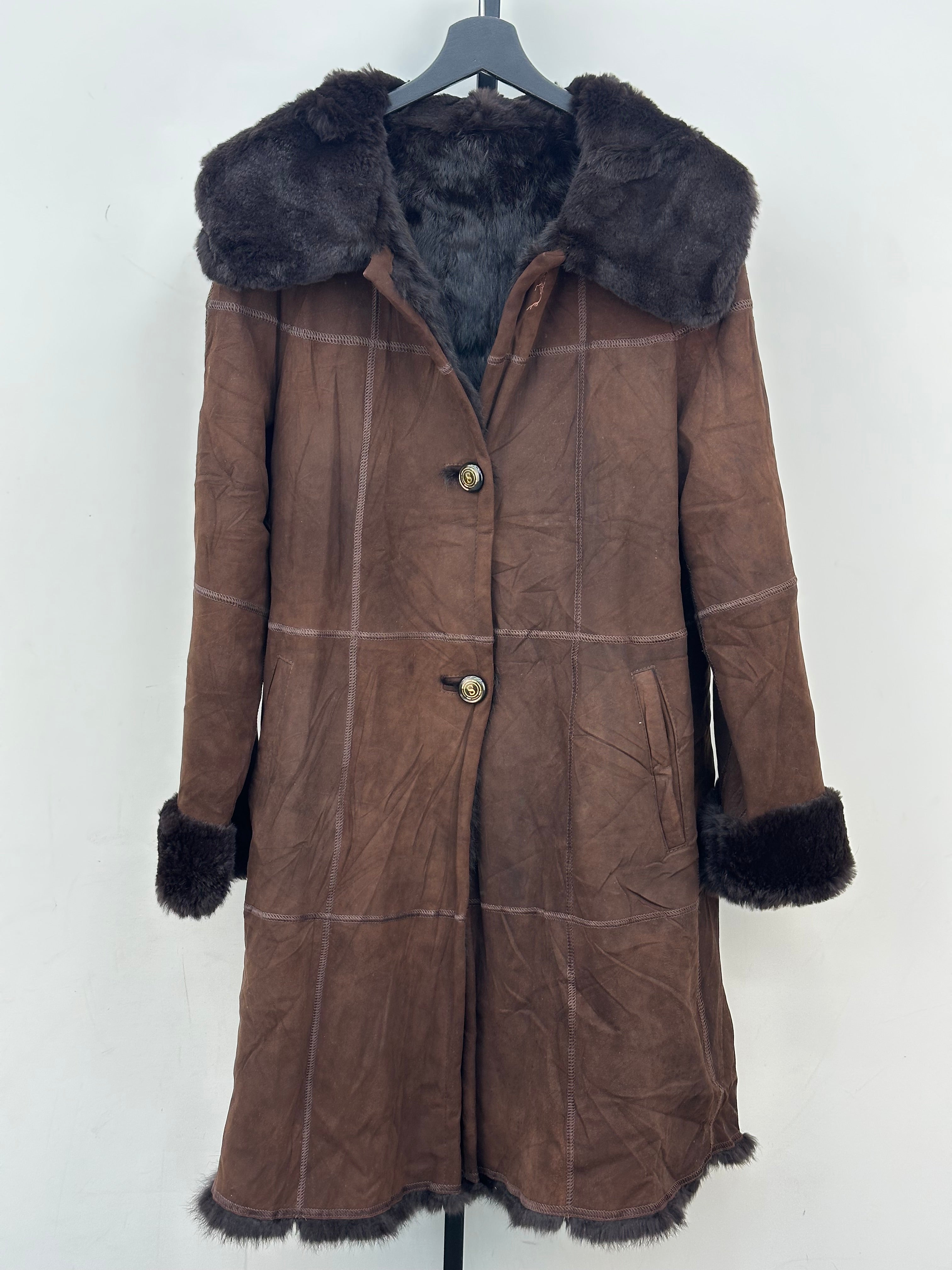 MONTONE SHEARLING TAGLIA: 42