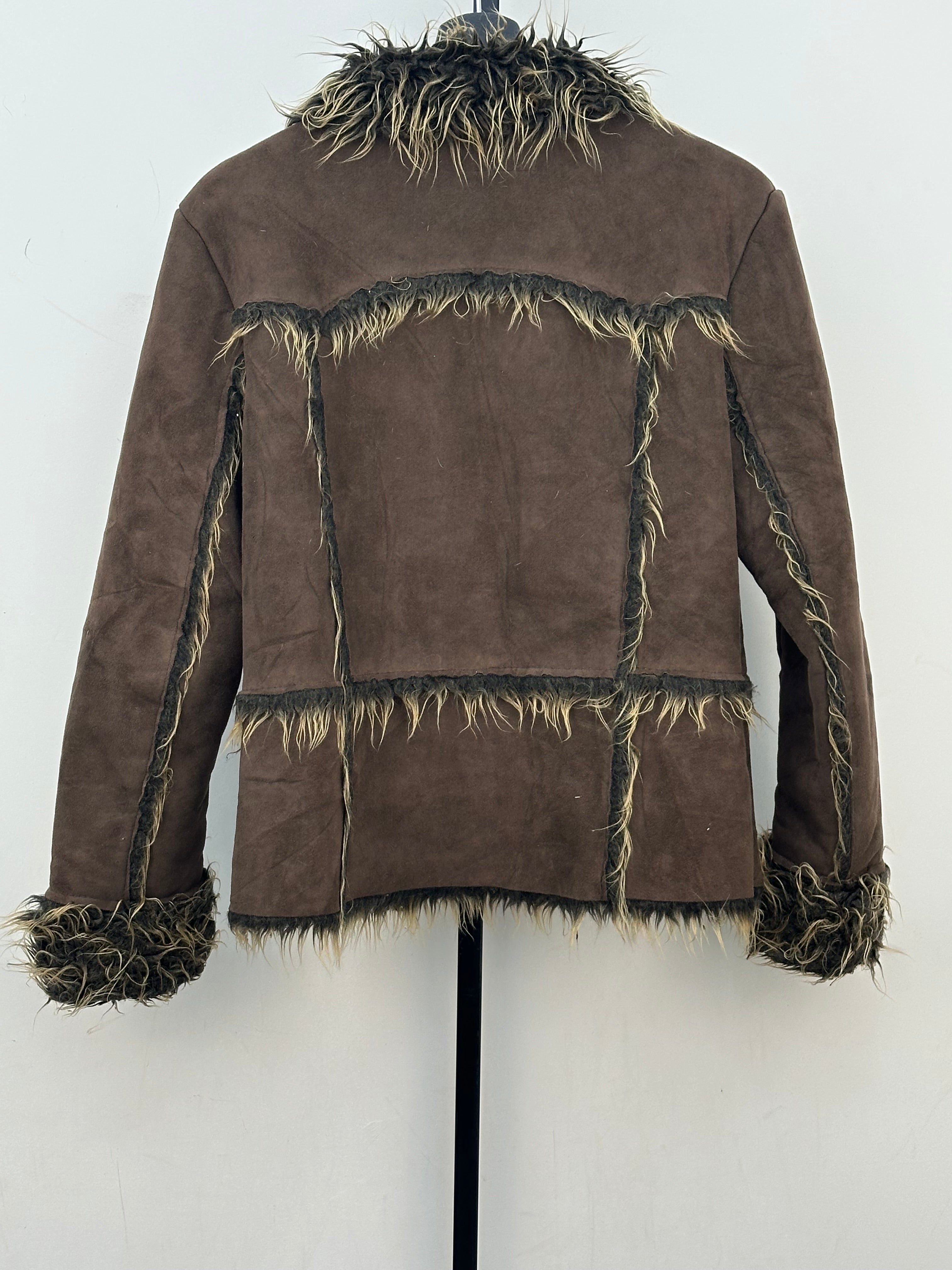MONTONE SHEARLING TAGLIA: L