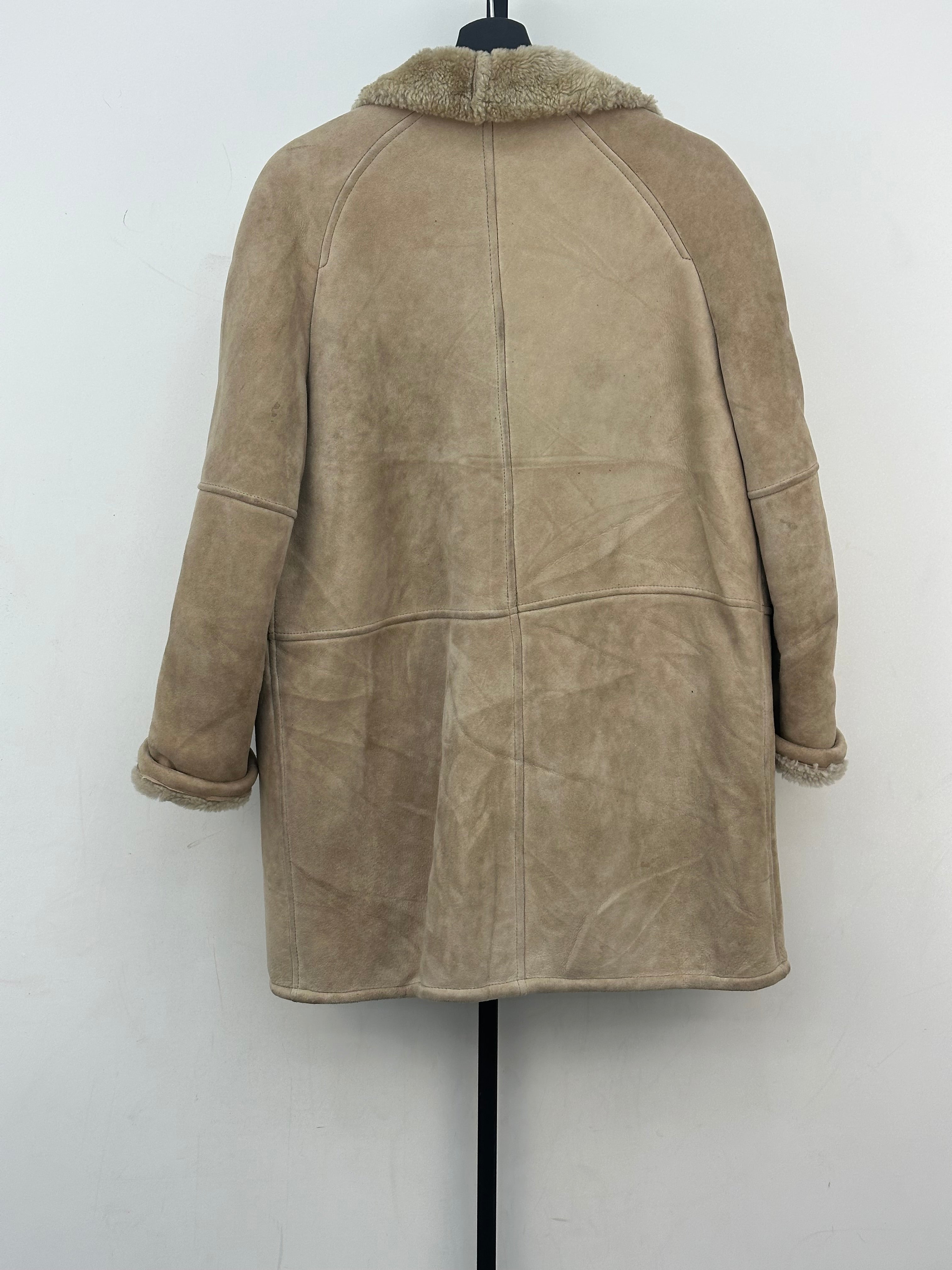 MONTONE SHEARLING TAGLIA: 48