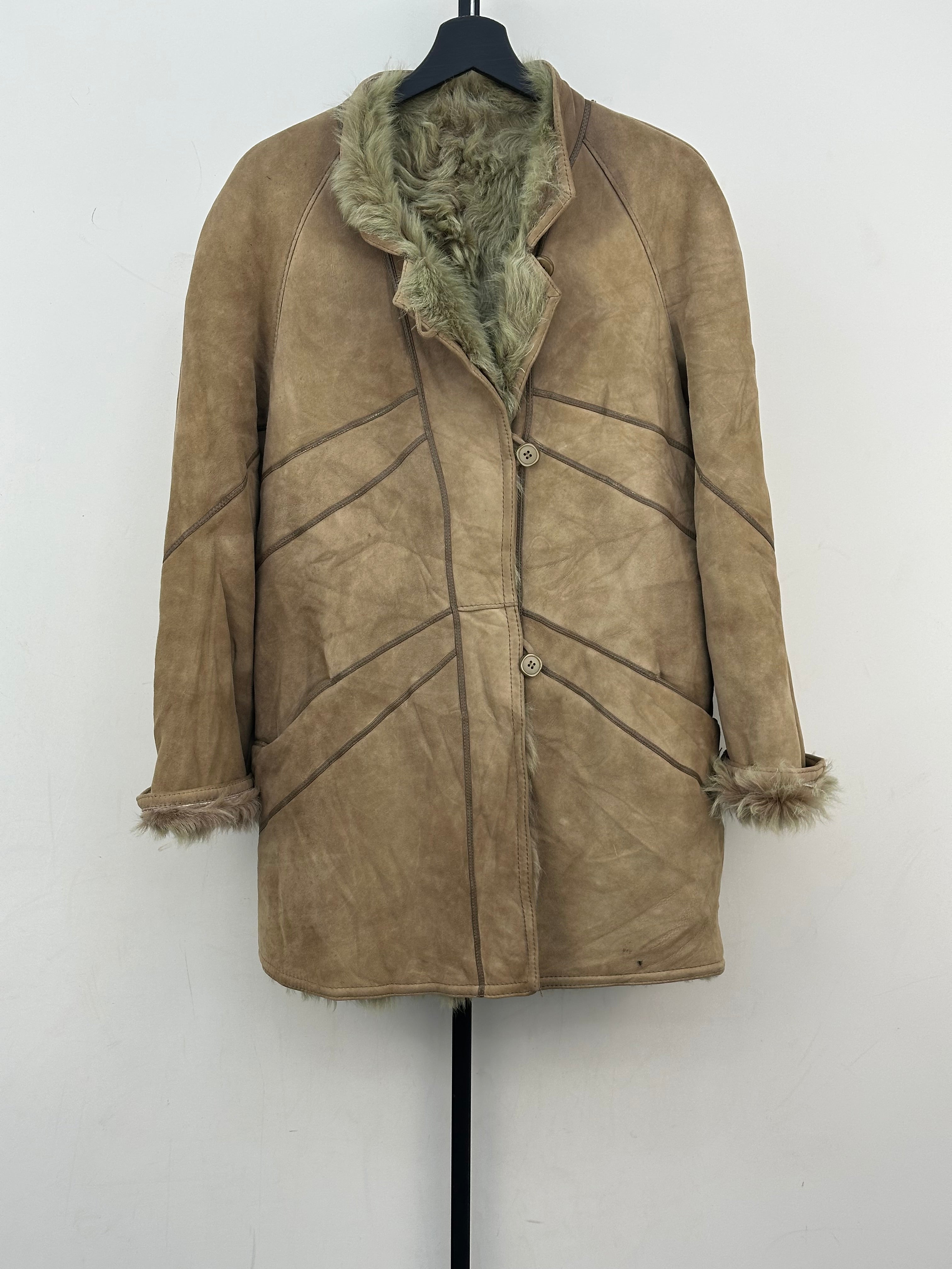 MONTONE SHEARLING TAGLIA: UNICA