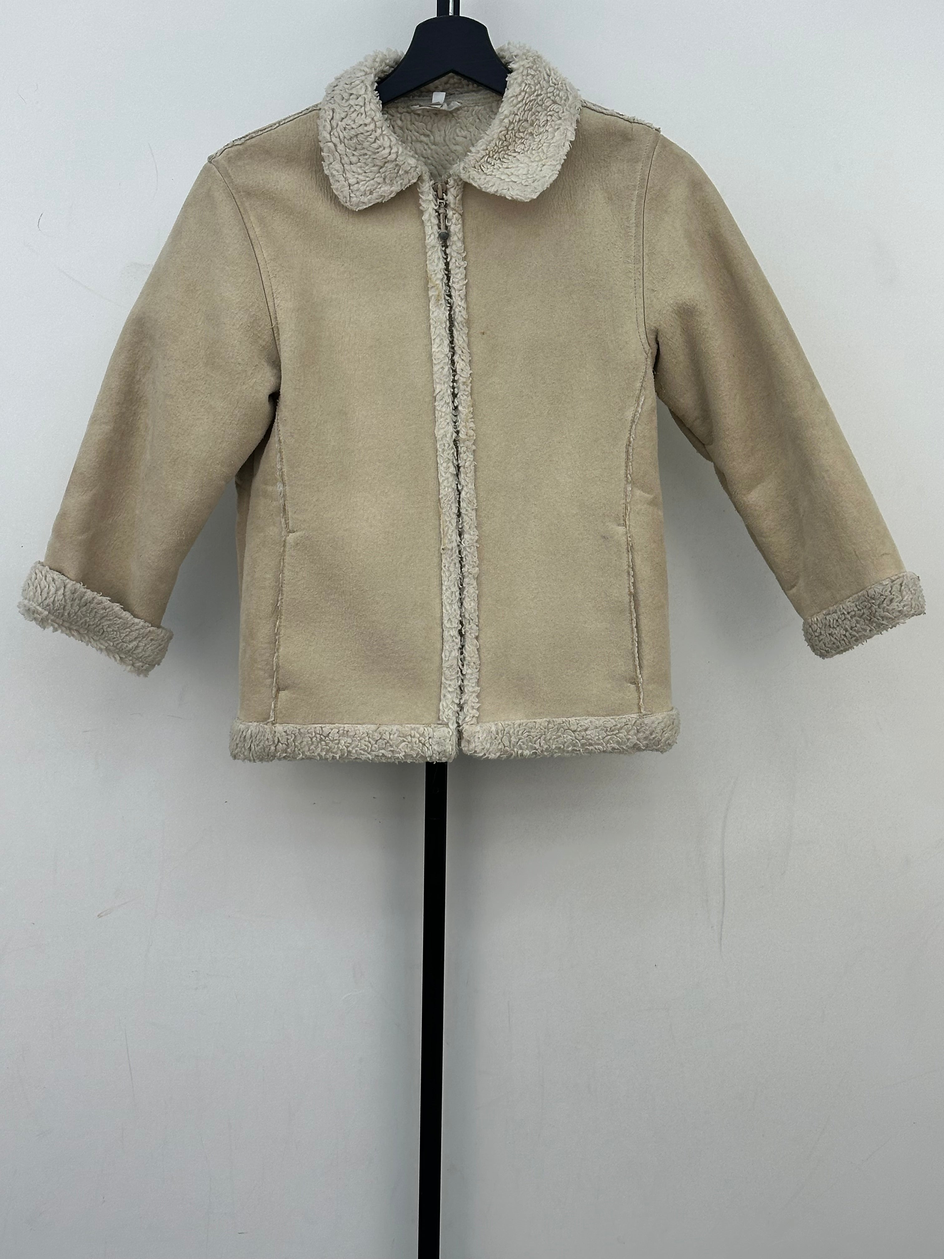 MONTONE SHEARLING TAGLIA: S