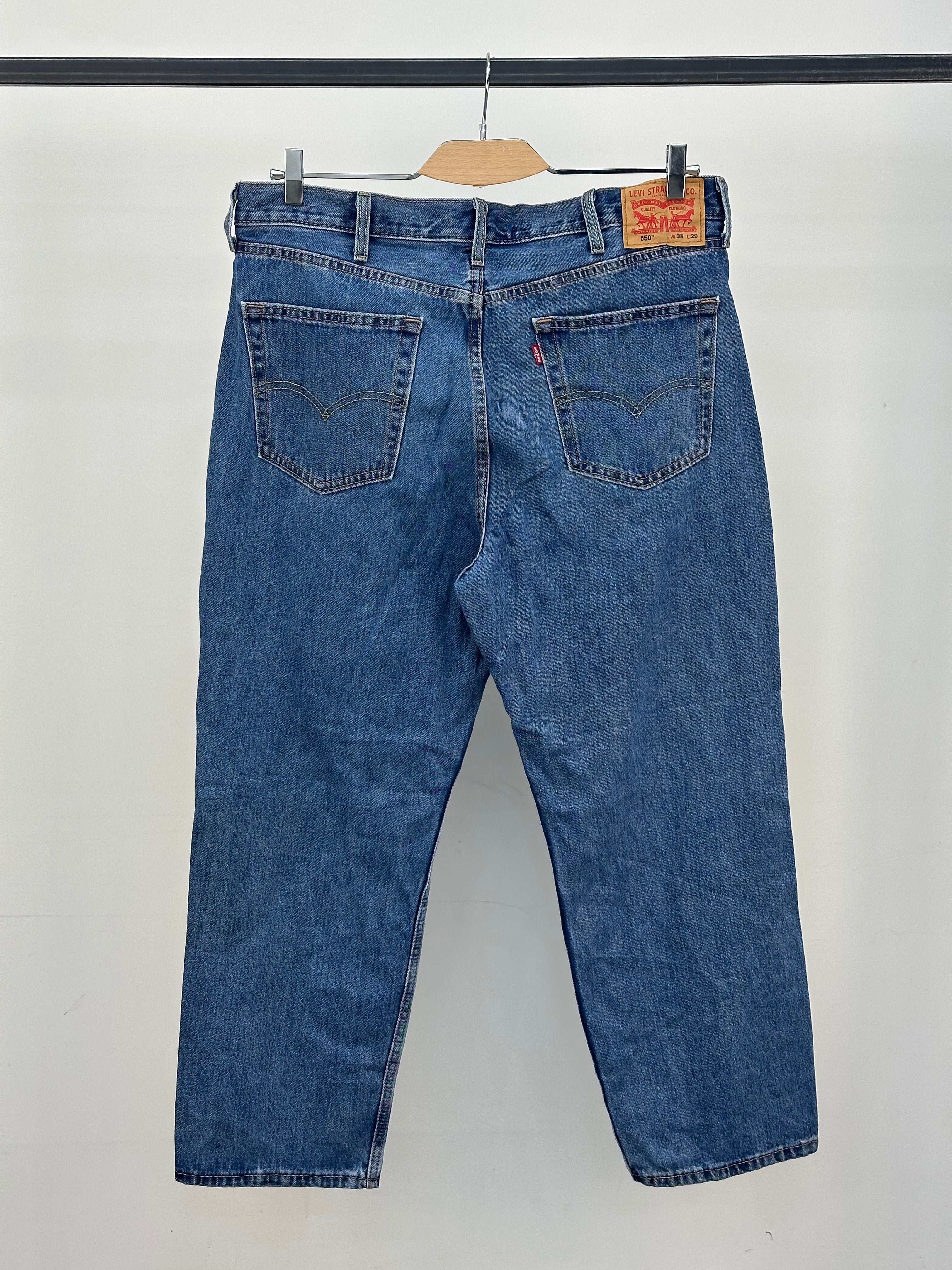 LEVI'S 550 BAGGY TAGLIA : 52 ITA = W38 L29