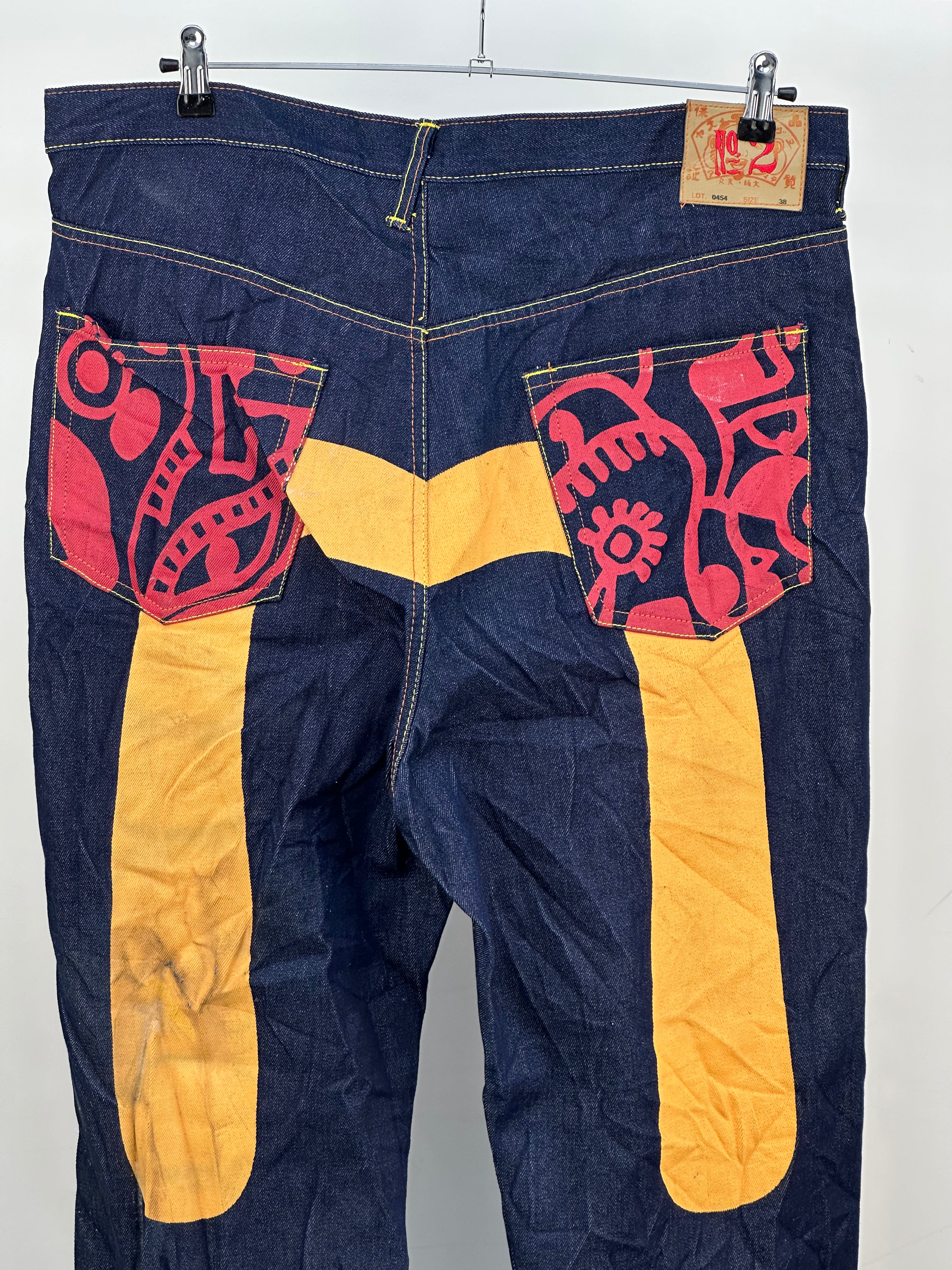 EVISU BAGGY FIT JAPANESE DENIM TAGLIA : 52 ITA = W38