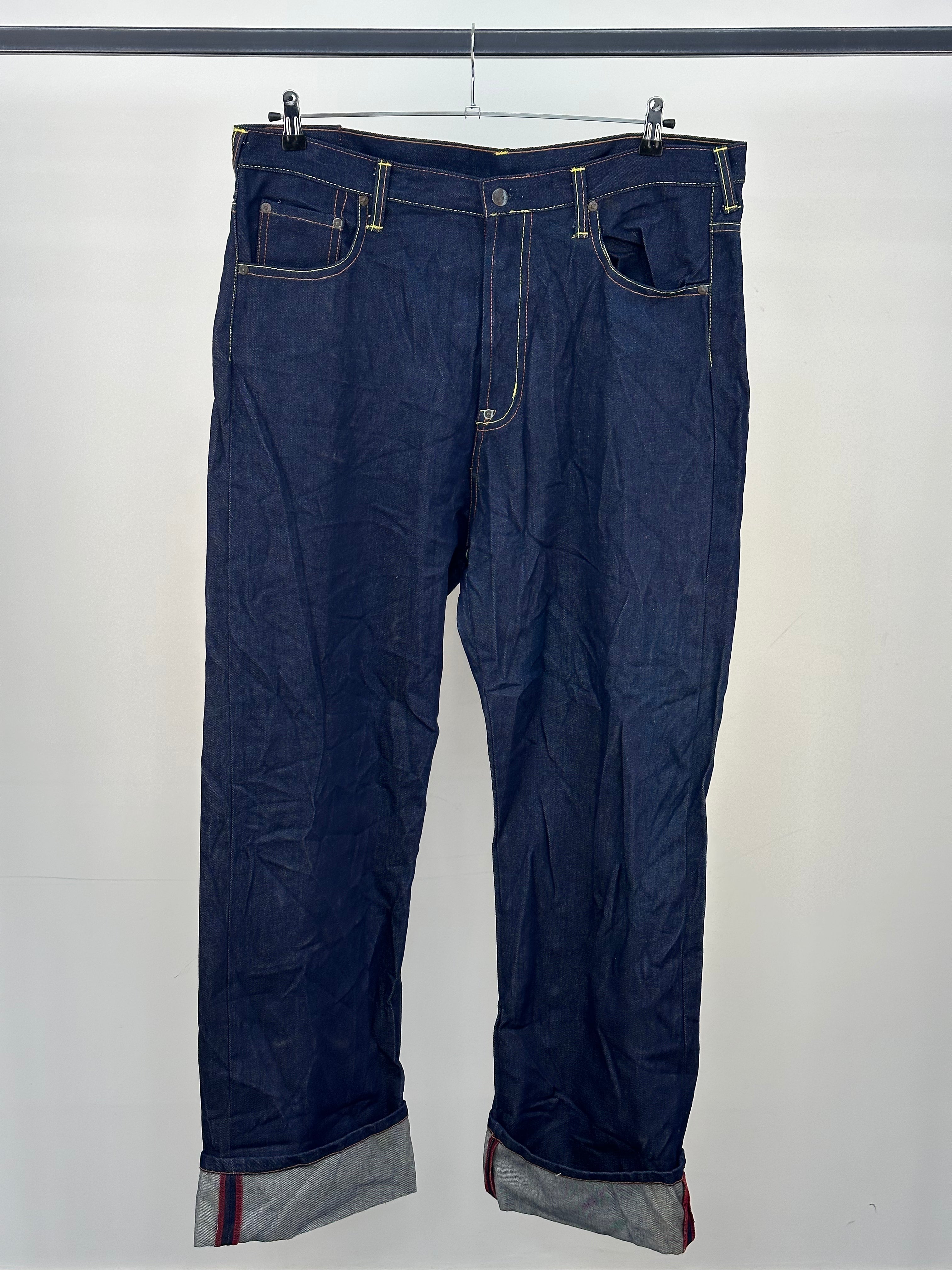 EVISU BAGGY FIT JAPANESE DENIM TAGLIA : 52 ITA = W38
