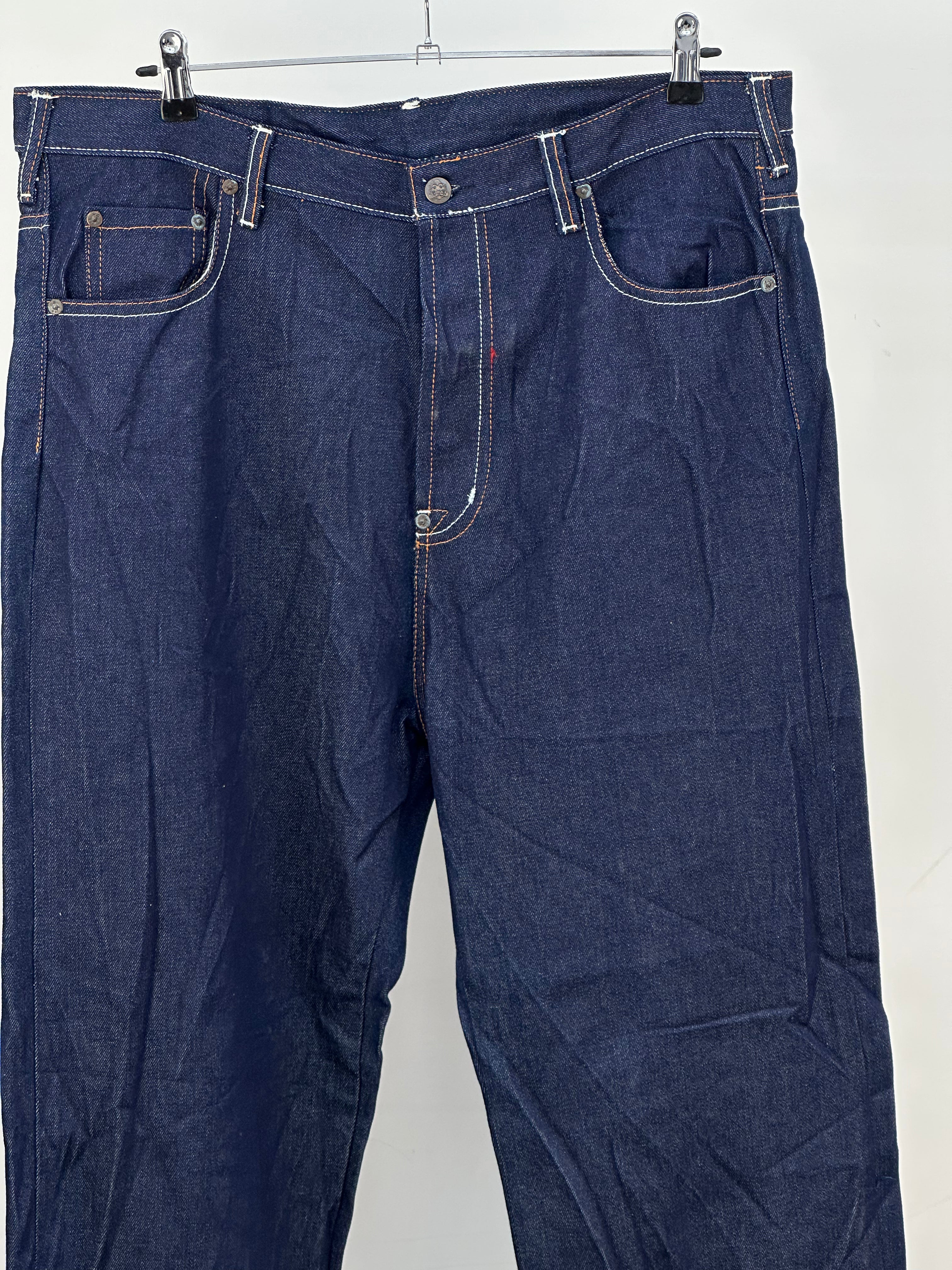 EVISU BAGGY FIT JAPANESE DENIM TAGLIA : 52 ITA = W38